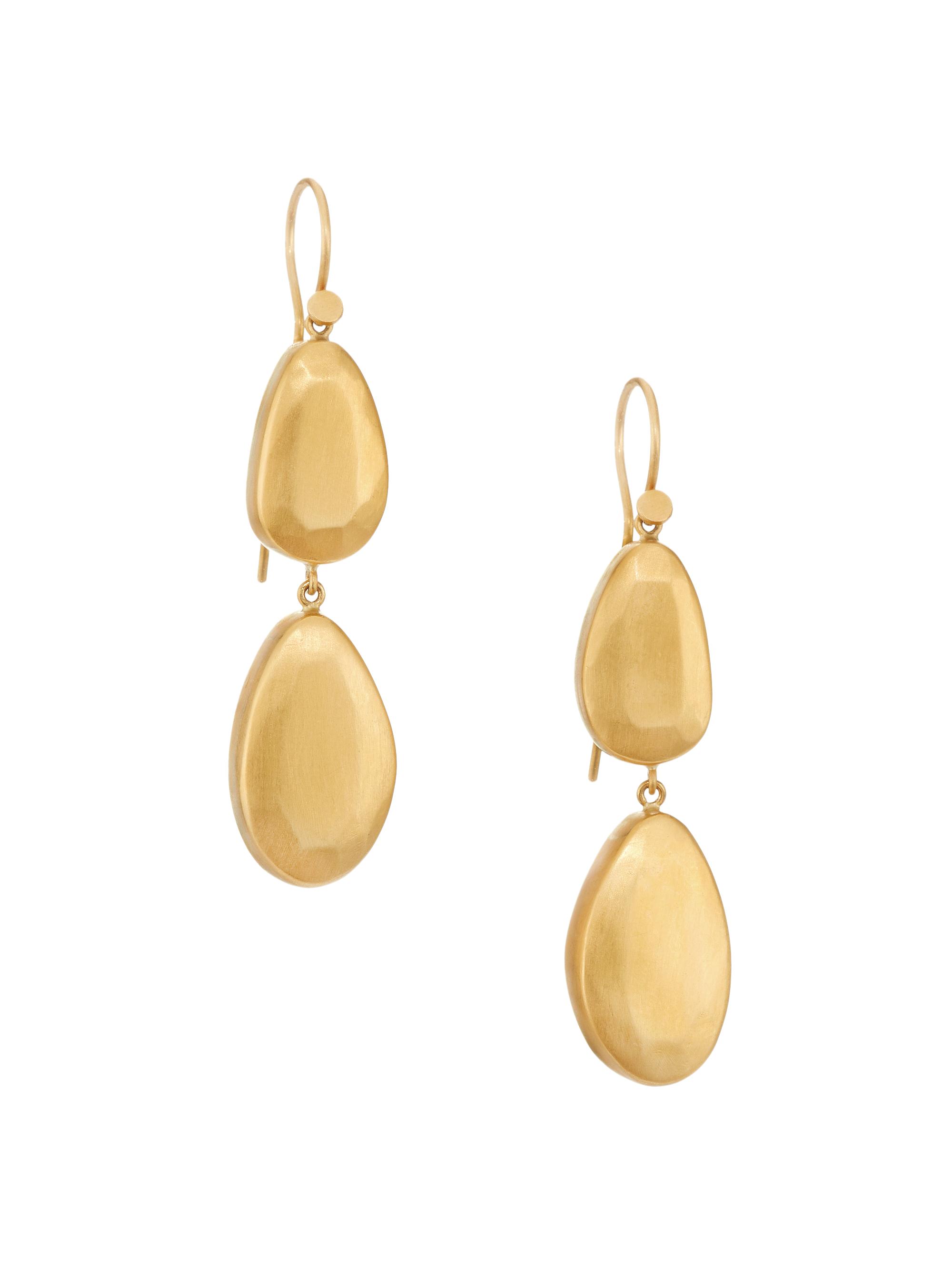 Eli Halili Women's 22K Yellow Gold Double-Drop Earrings - Yellow Gold