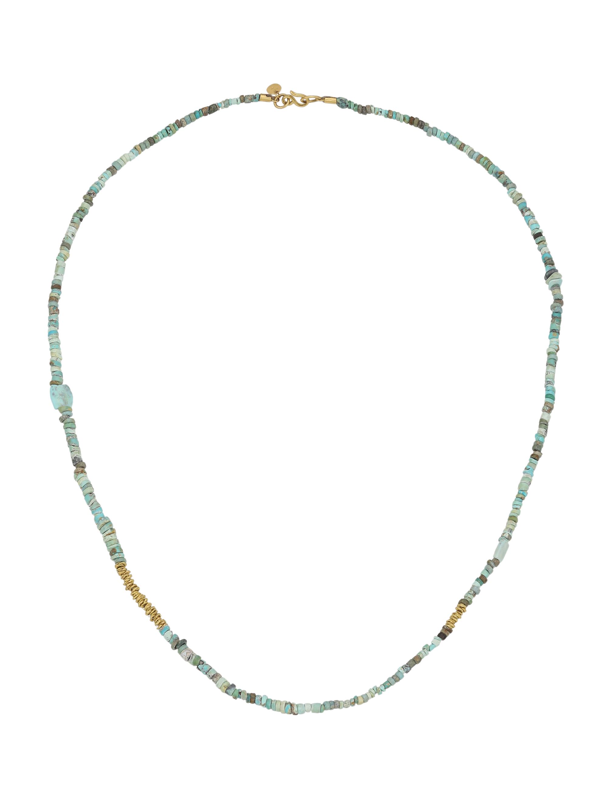 Eli Halili Women's 22K Yellow Gold & Turquoise Beaded Necklace - Yellow Gold
