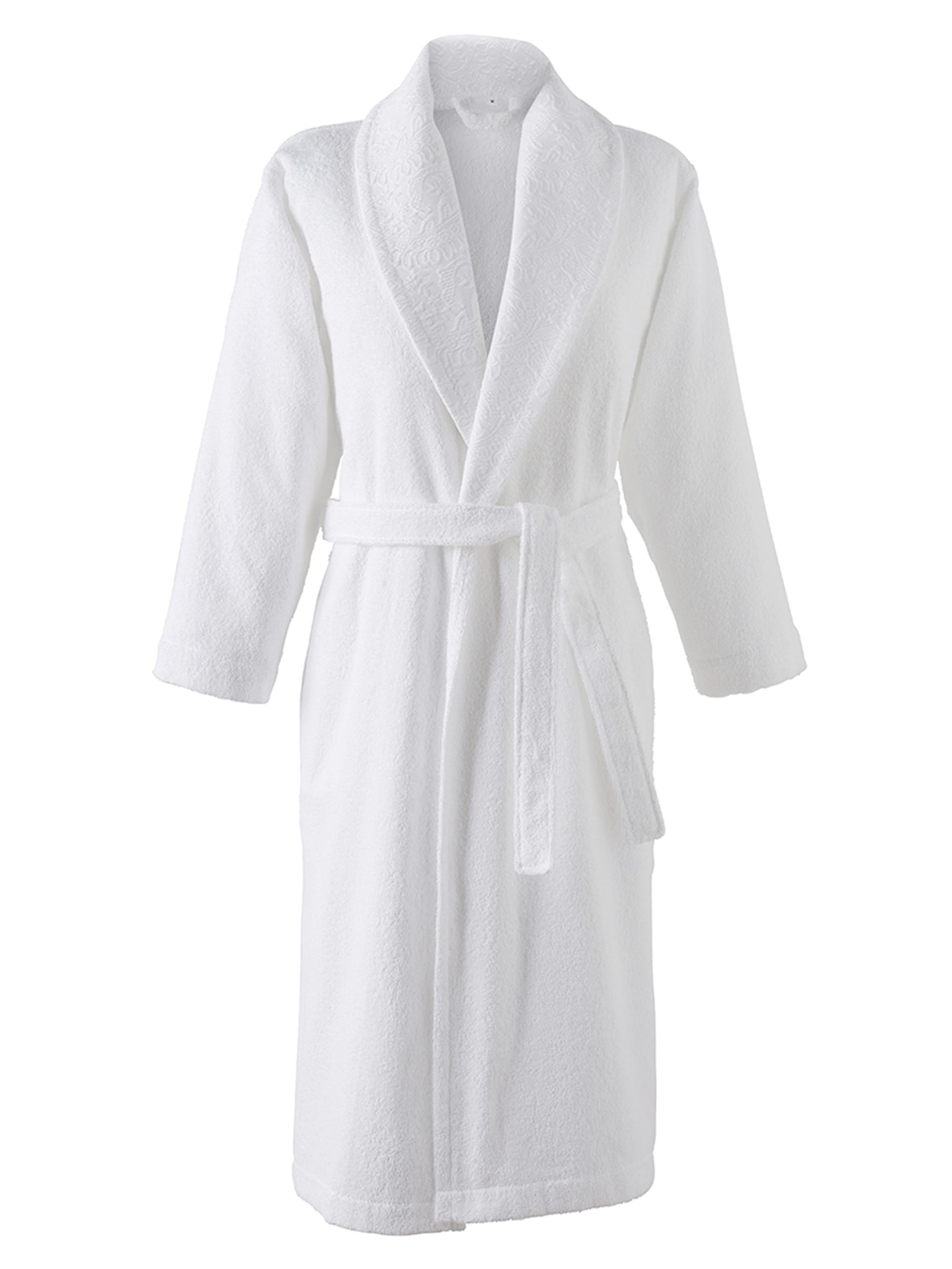 Anne de Solène Women's Heritage Bathrobe - White