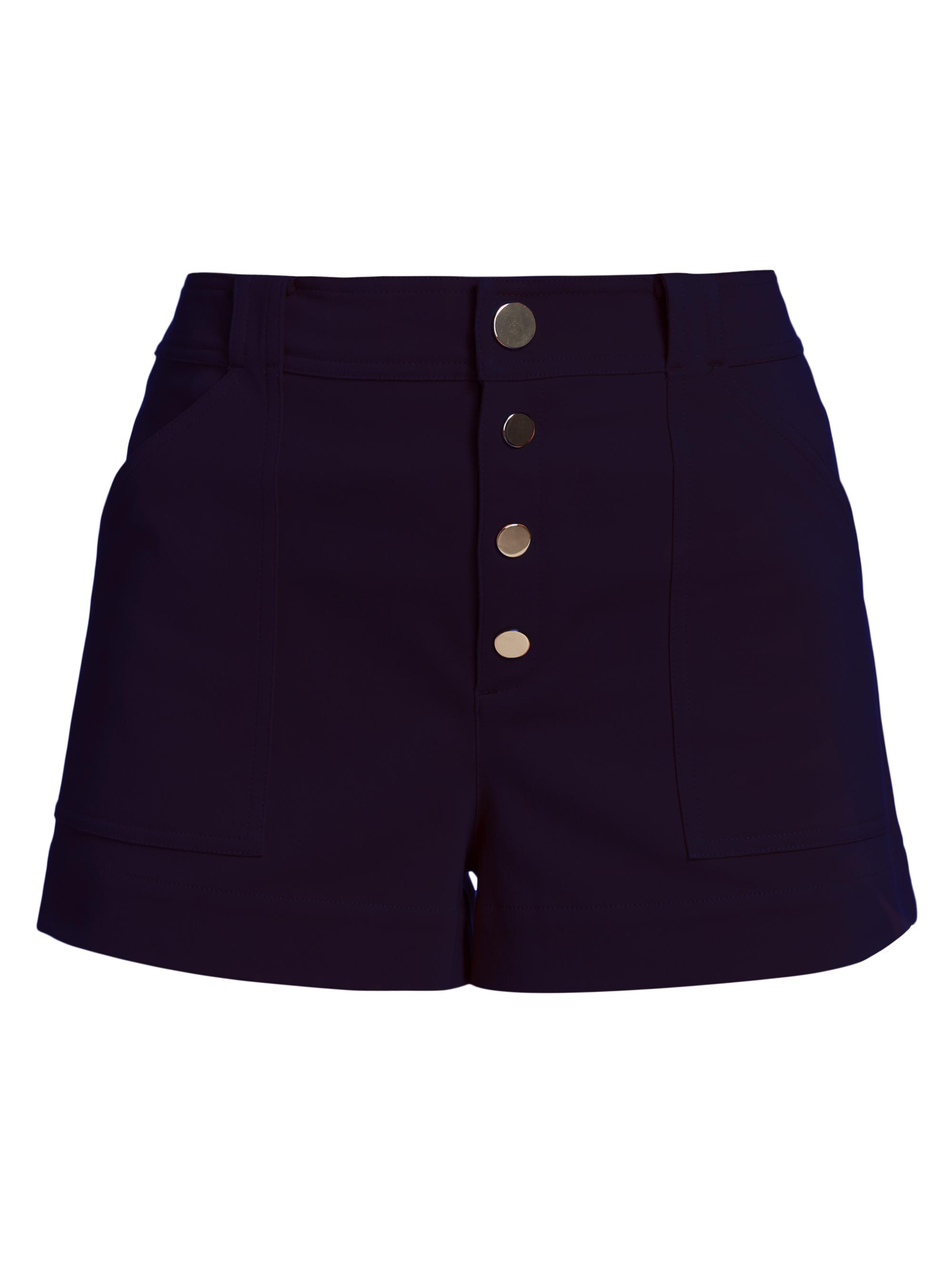 Ramy Brook Women's Roberta Button Fly Shorts - Spring Navy