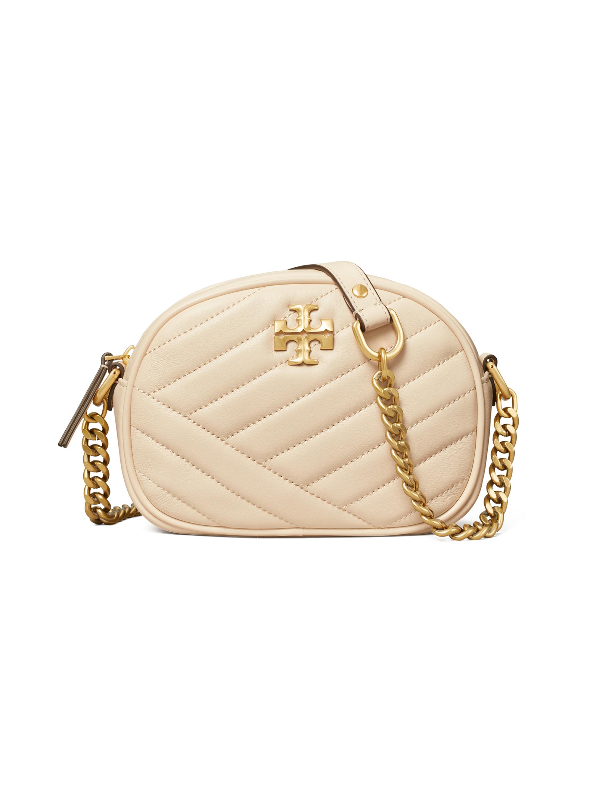 Tory Burch Women's  Kira Chevron Leather Crossbody Bag - New Cream