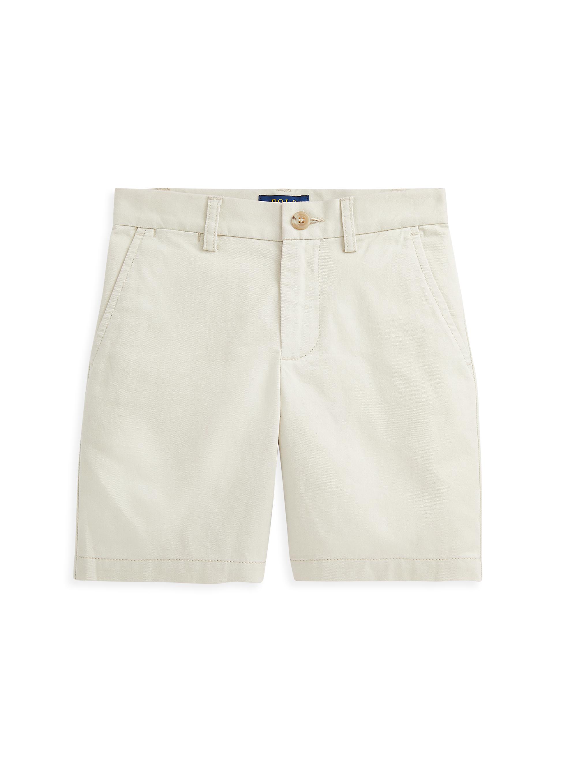 Polo Ralph Lauren Little Boy's Straight-Fit Stretch Twill Shorts - Basic Sand