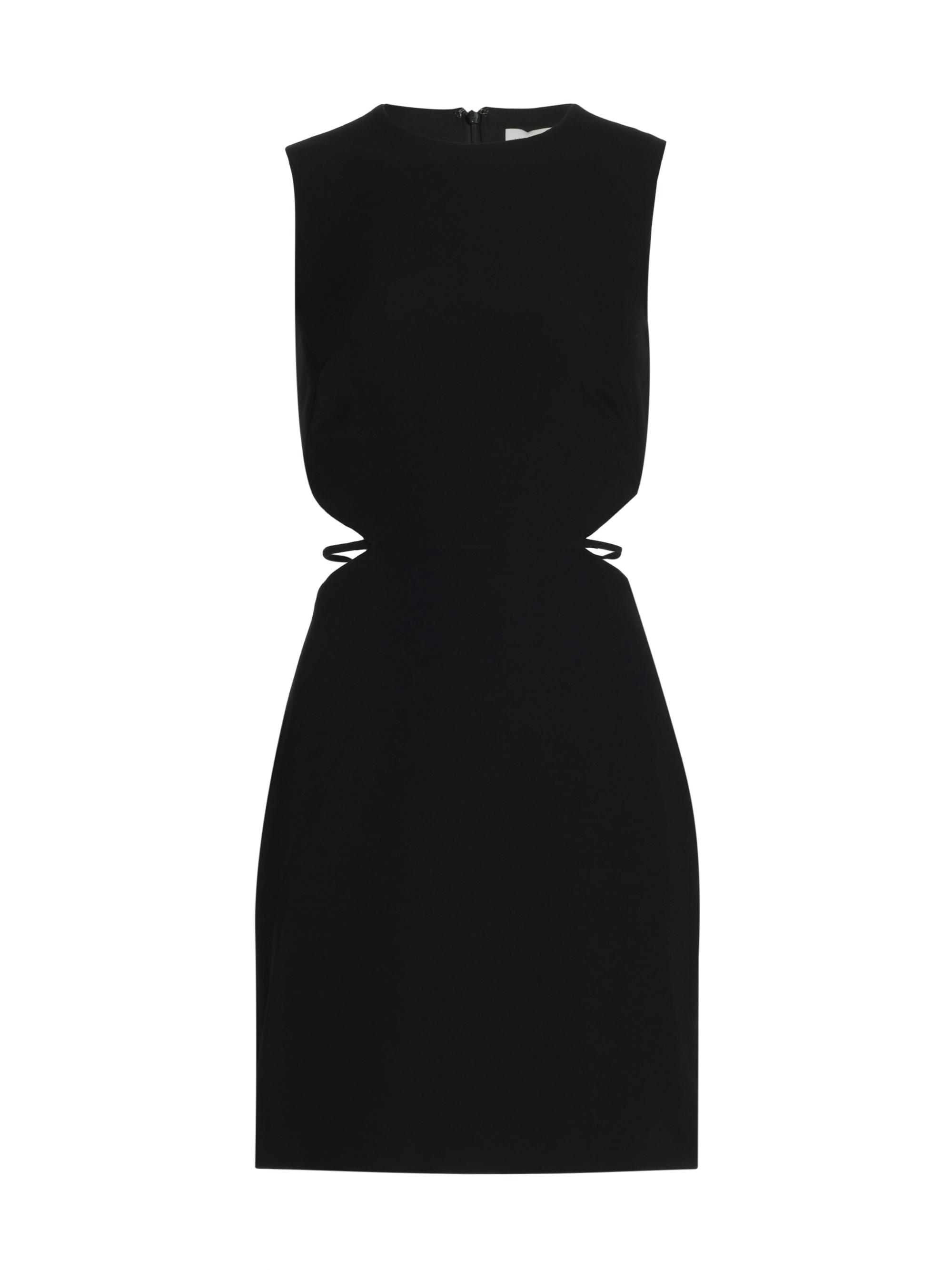 Halston Brynn Crepe Cut-Out Mini Dress | Saks Fifth Avenue