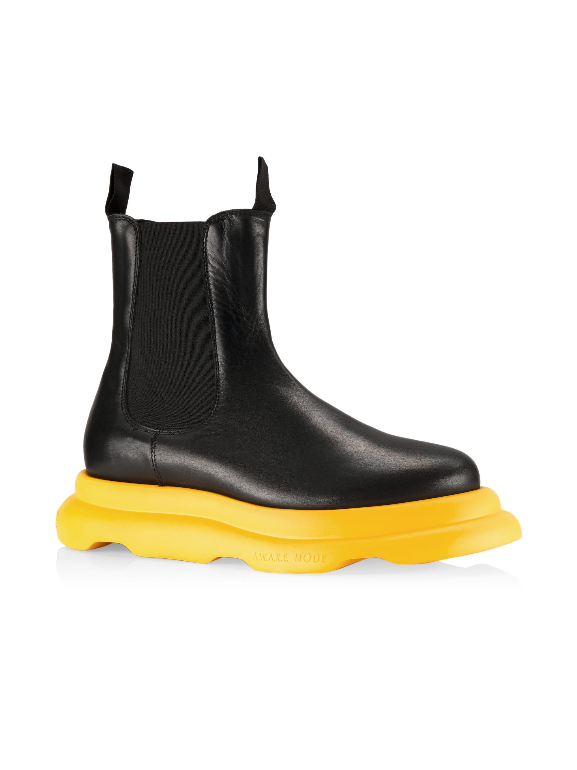 A.W.A.K.E. Mode Casual Ariana Leather Chelsea Boots | Saks Fifth