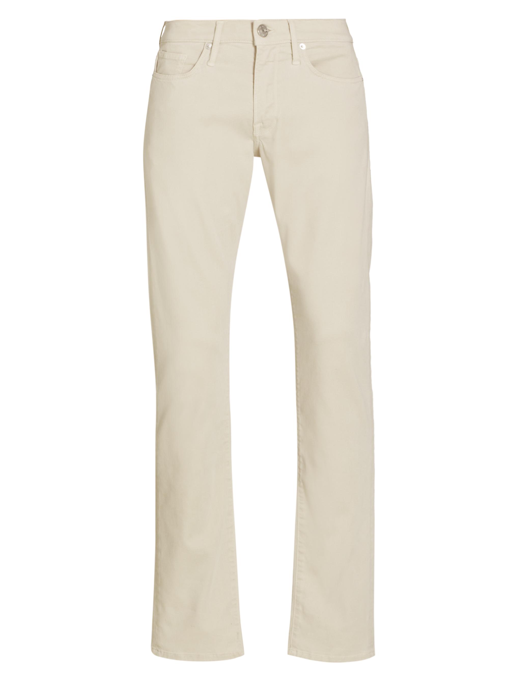 FRAME Men's L'Homme Slim-Fit Jeans - Milk Beige
