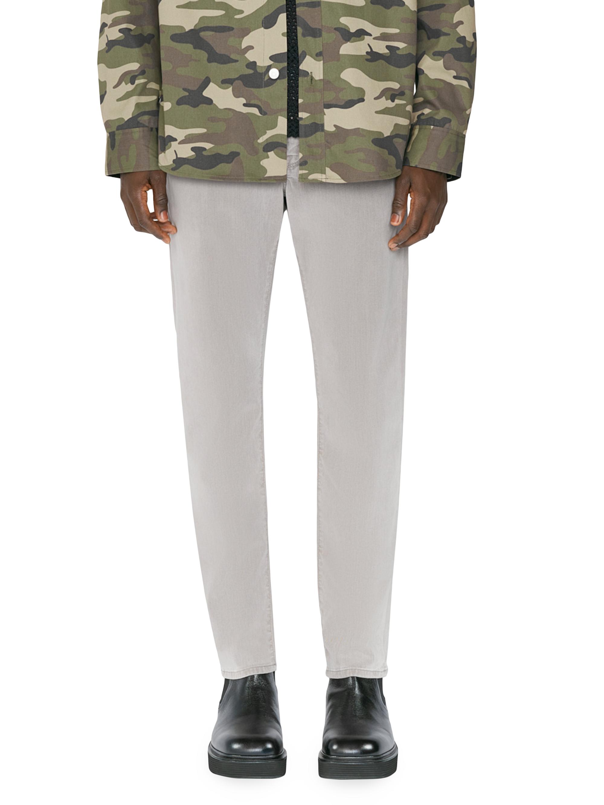 FRAME Men's L'Homme Slim-Fit Jeans - Stone Grey