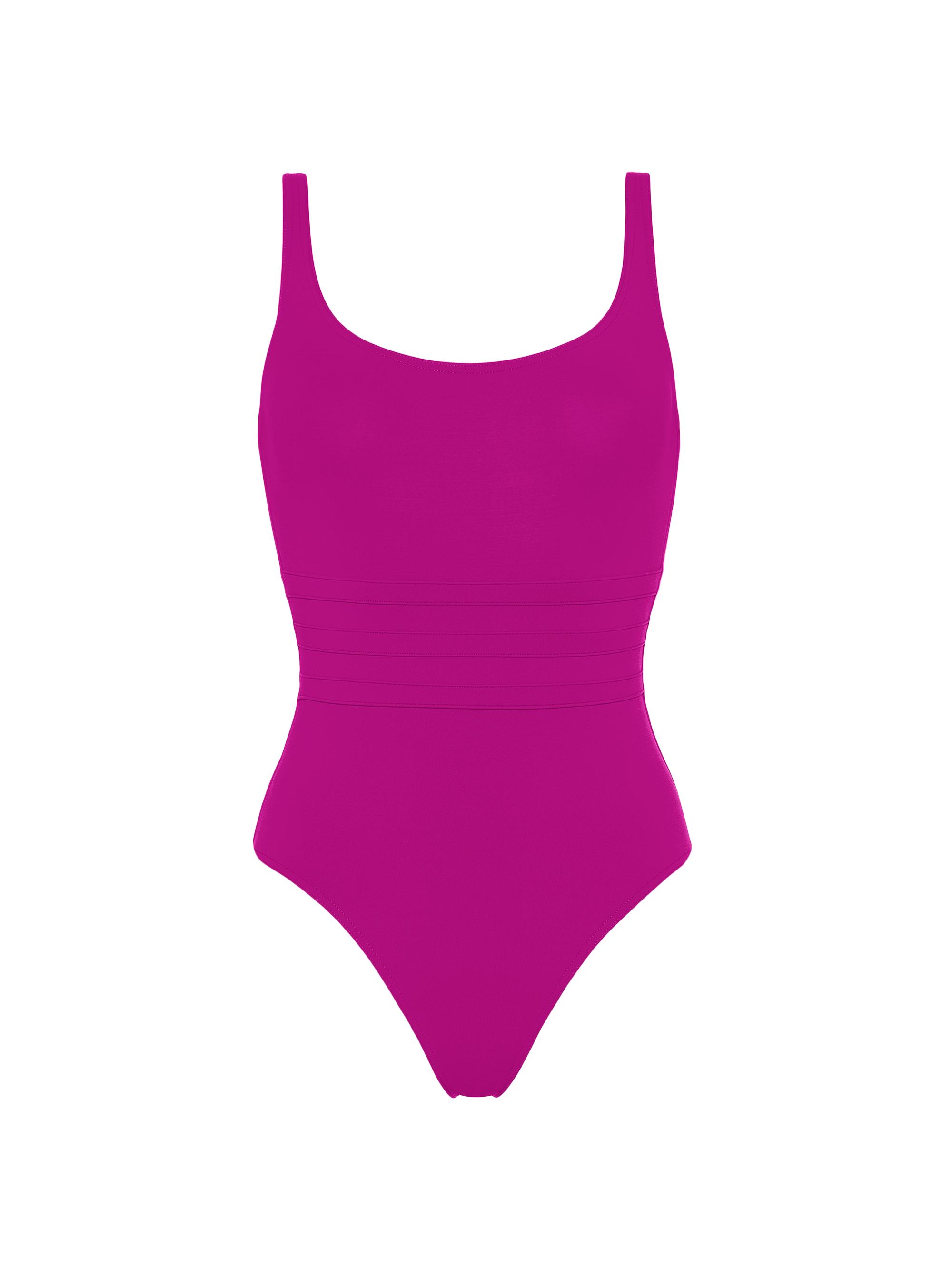 ERES Women's Asia Low-Back Roundneck One-Piece Swimsuit - Sunset