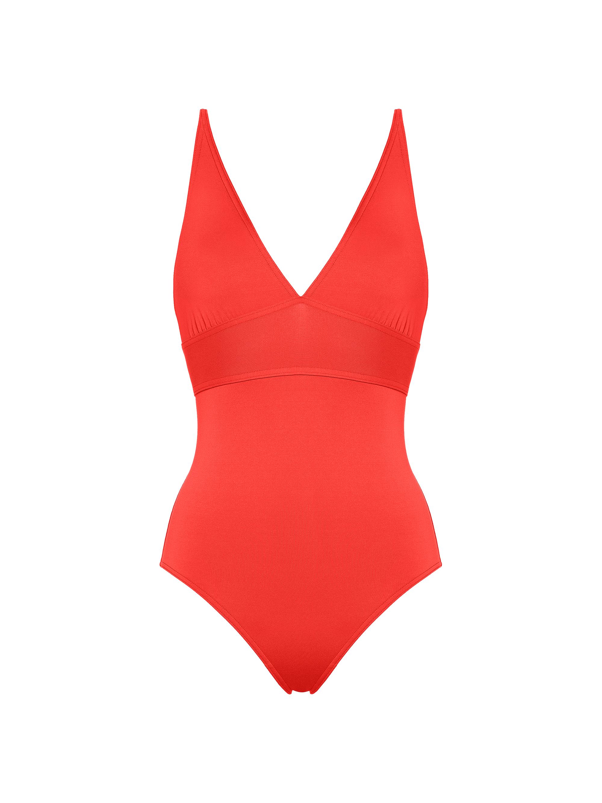 Zimmermann August Plunge One-Piece Swimsuit | Saks Fifth Avenue