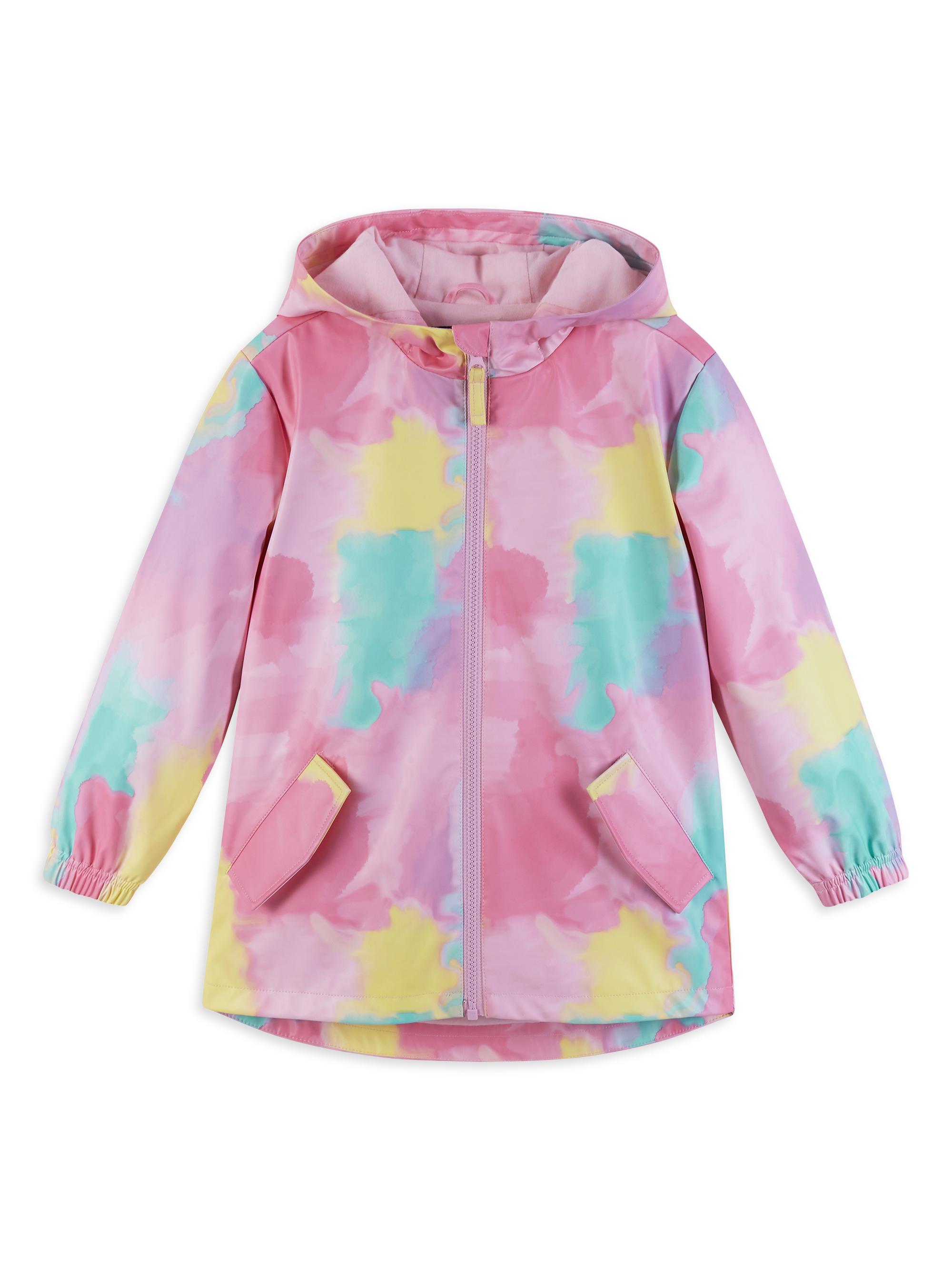 Little Girl's & Girl's Rainbow Raincoat