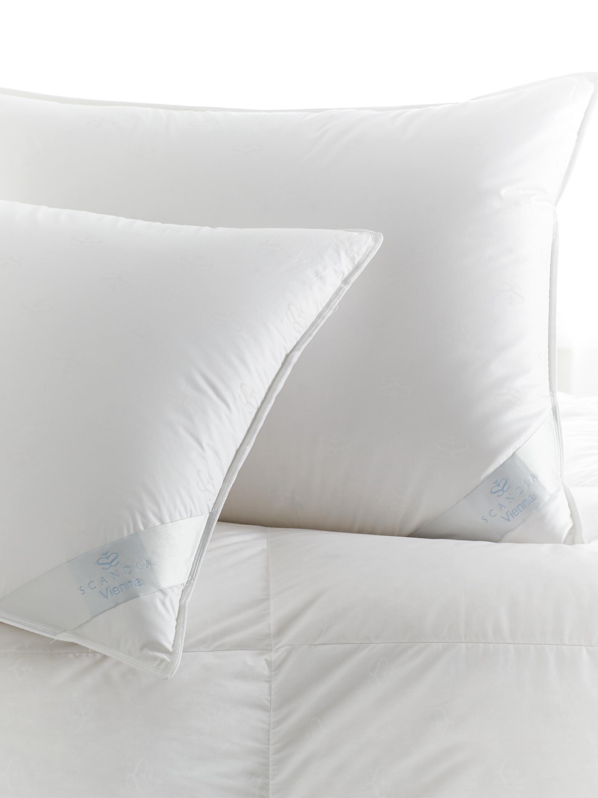 Scandia Home Vienna Soft Down Pillow - White Queen