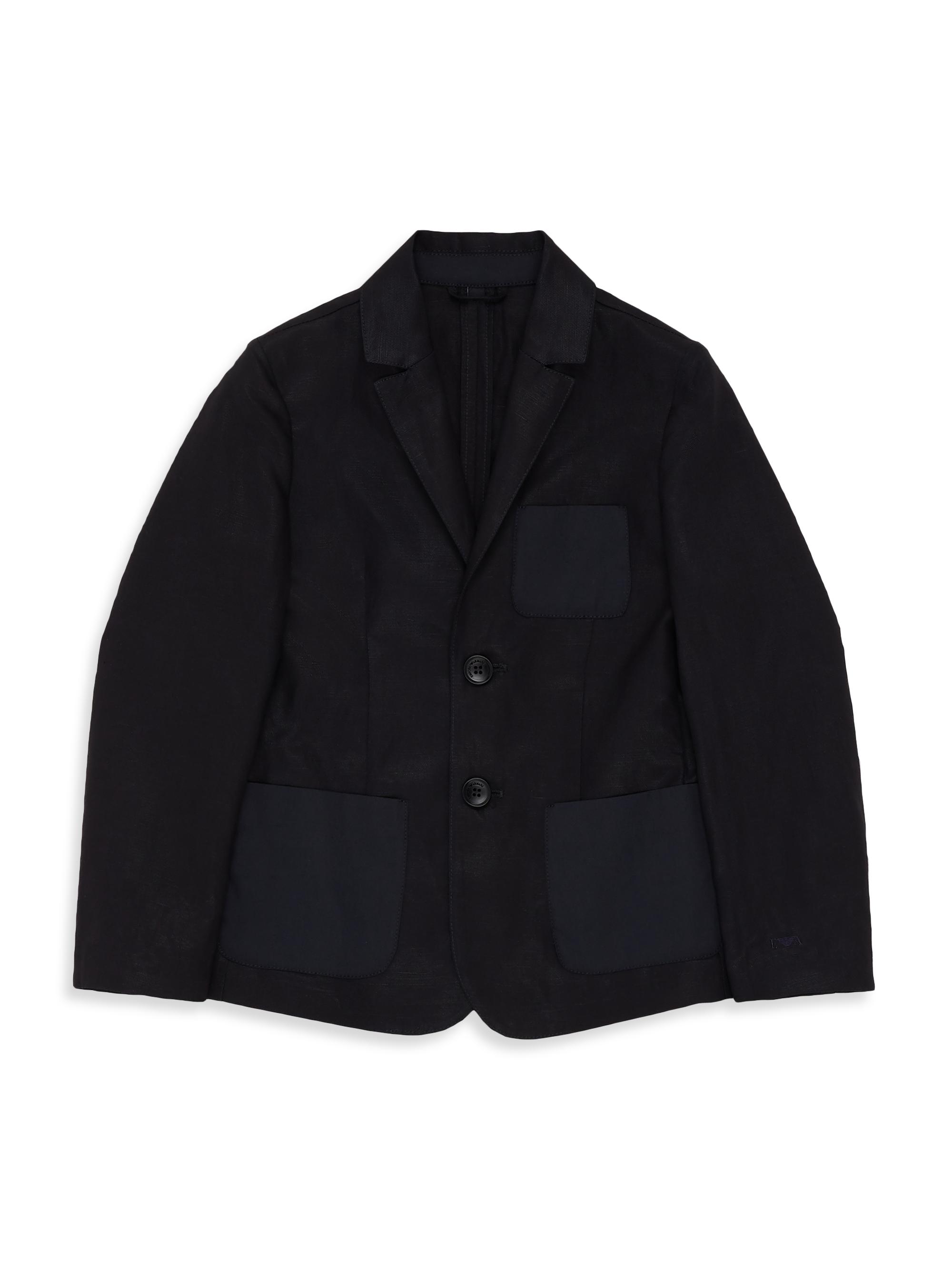 Emporio Armani Little Boy's & Boy's Patch Pocket Blazer - Navy