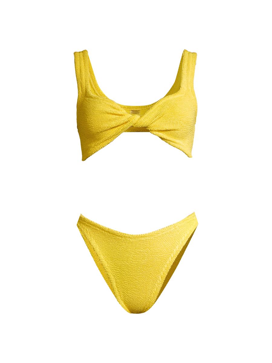 Hunza G JUNOBIKINILLICCOCOA 関税送料込 Juno Bikini - Metallic Cocoa – Waves Boutique