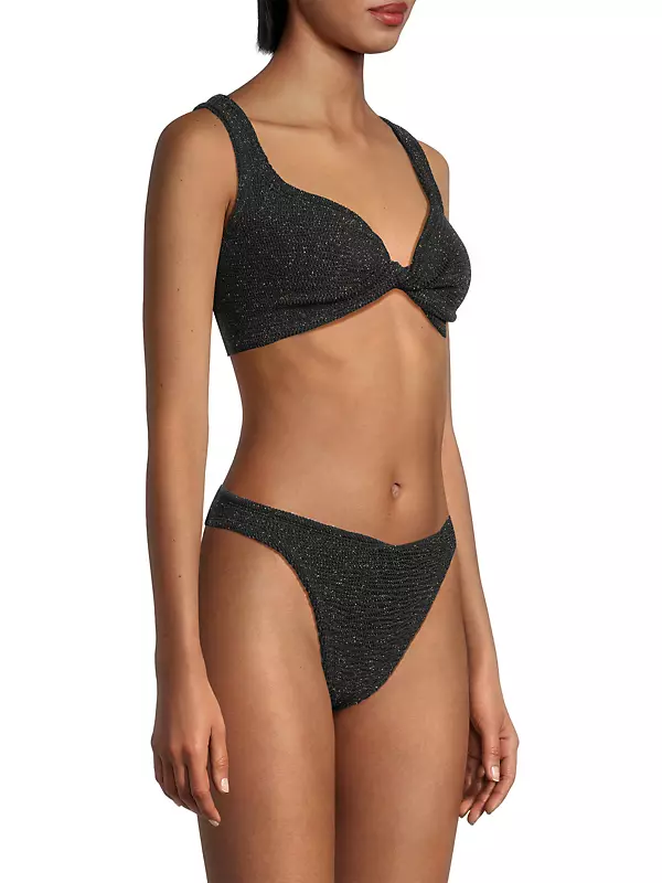 Bonds Girls Everyday Bikini Briefs 2 Pack - Black & Nude - Size 10
