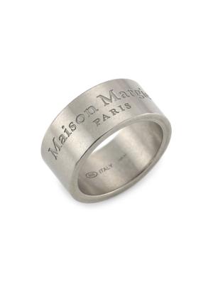 Maison Margiela Silver Logo Ring