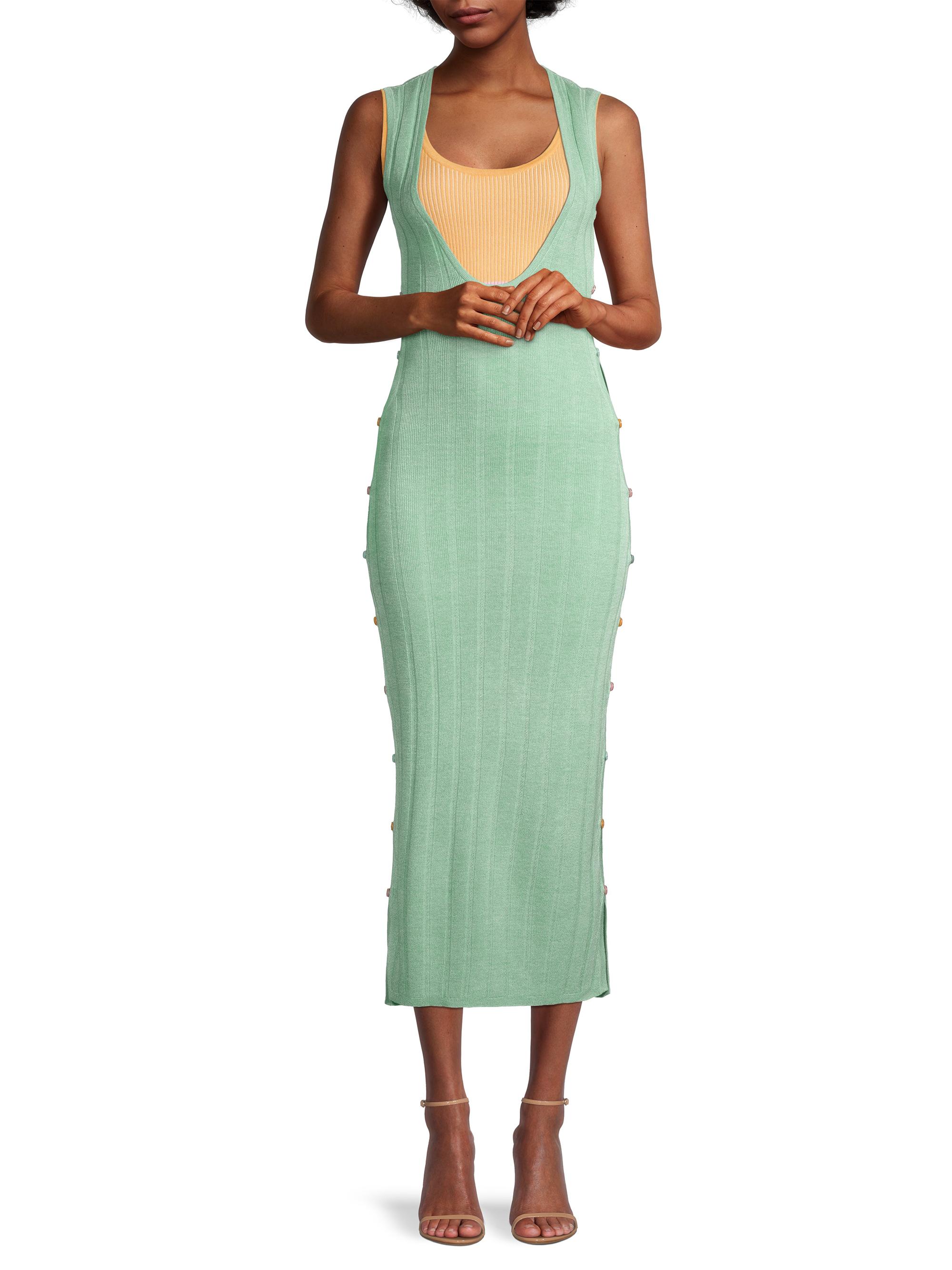 green emerald velvet dress MAUD - Kjoler - Kelis Lace Dress - Faded Green