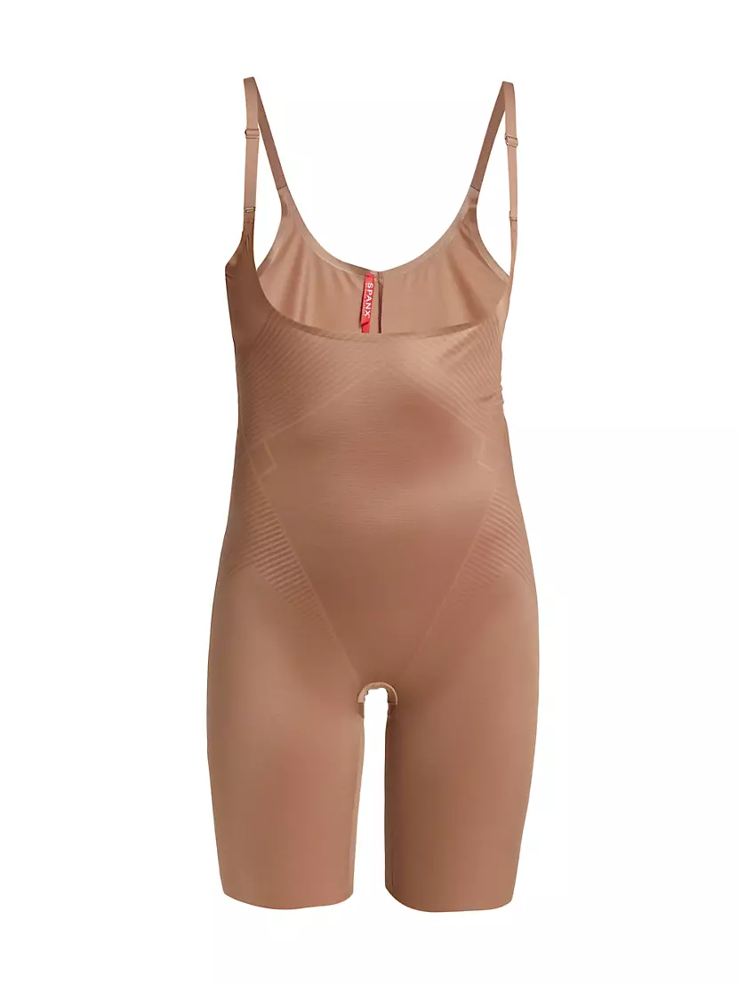 Shop Spanx Thinstincts 2.0 Open-Bust Mid-Thigh Bodysuit