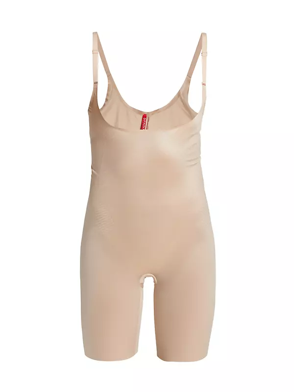 Shop Spanx Thinstincts 2.0 Open-Bust Mid-Thigh Bodysuit