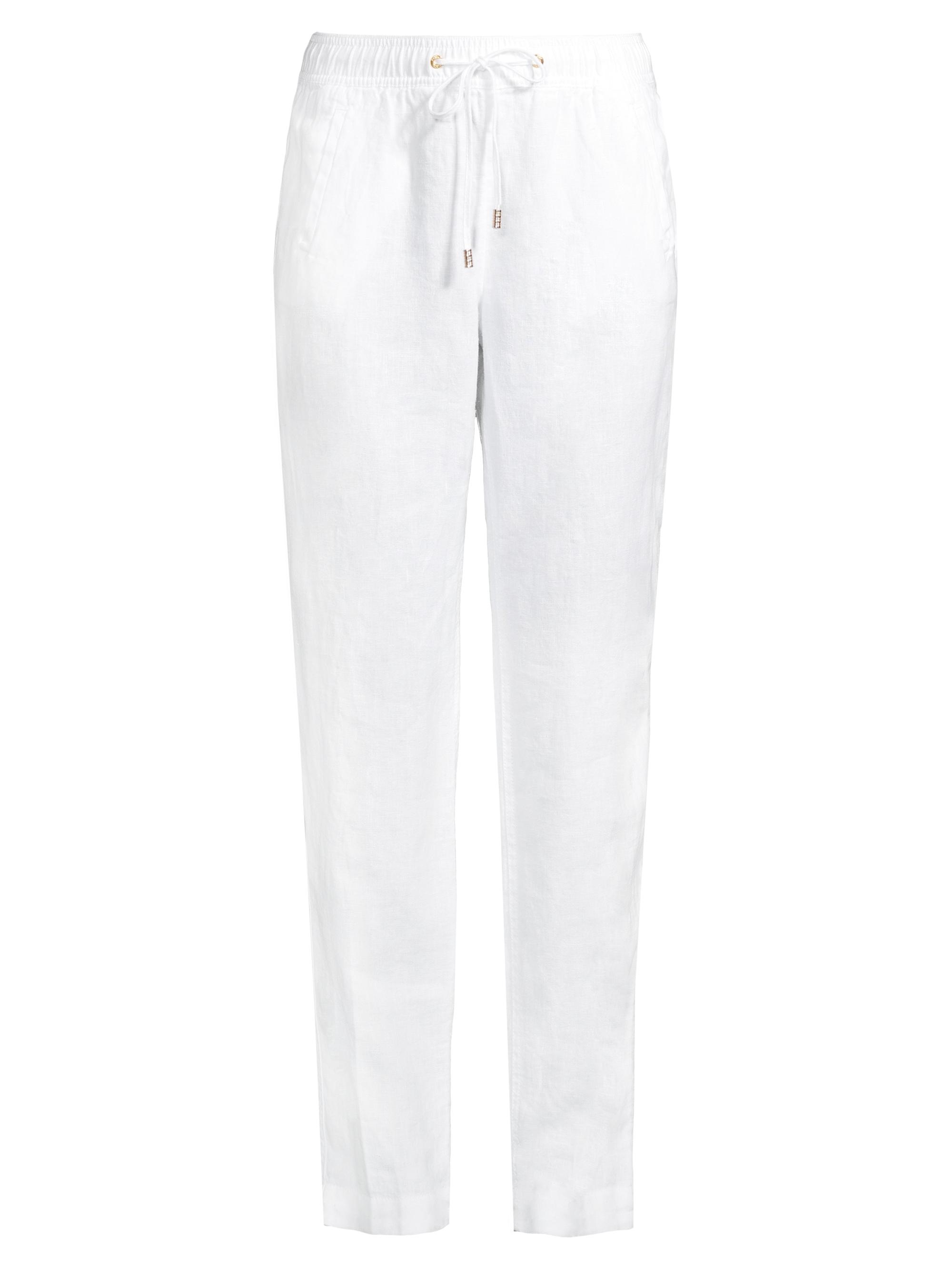 Lilly Pulitzer Women's Taron Linen Pants - Resort White