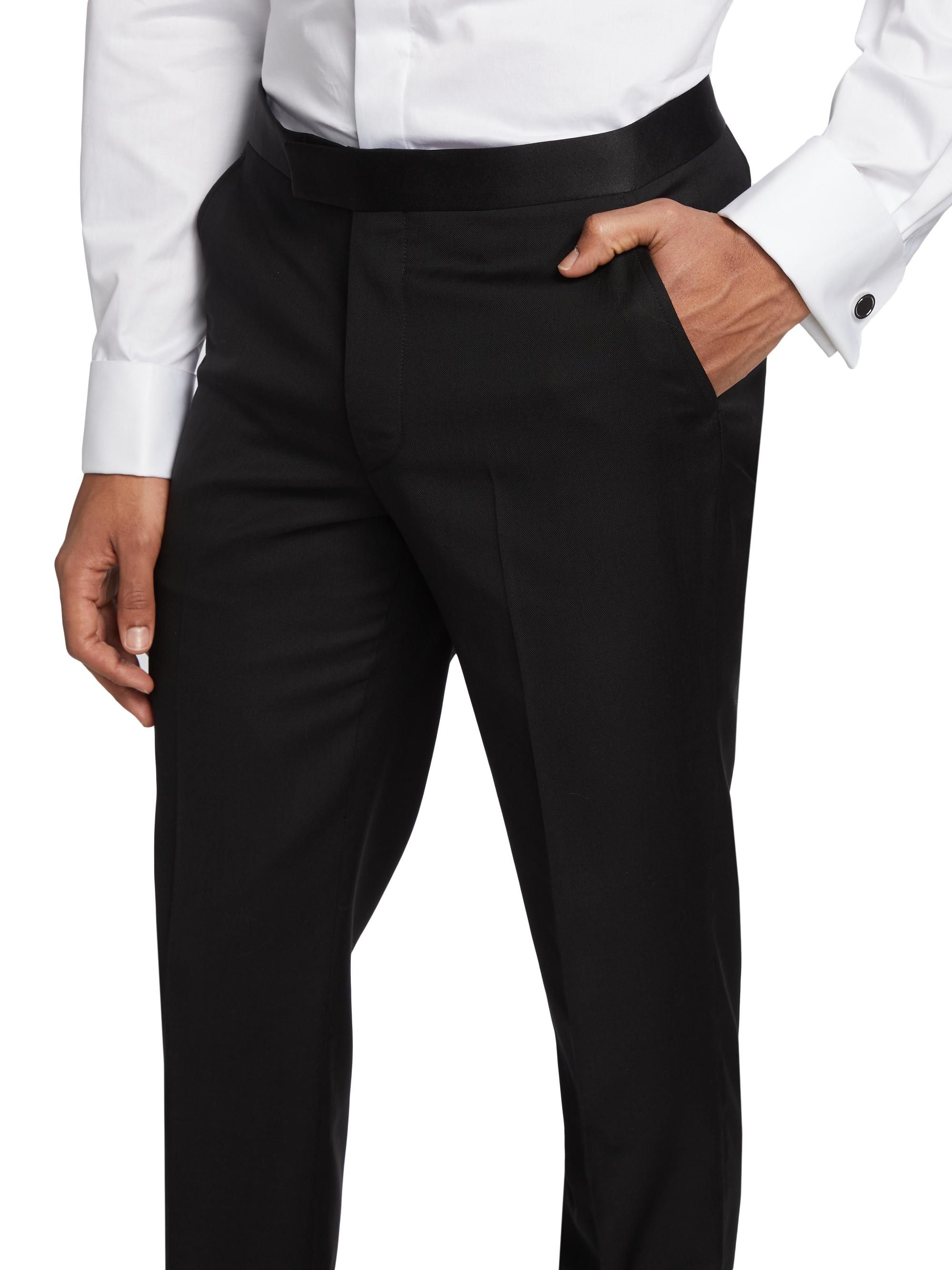Saks Fifth Avenue COLLECTION Classic Tuxedo Pants | Saks