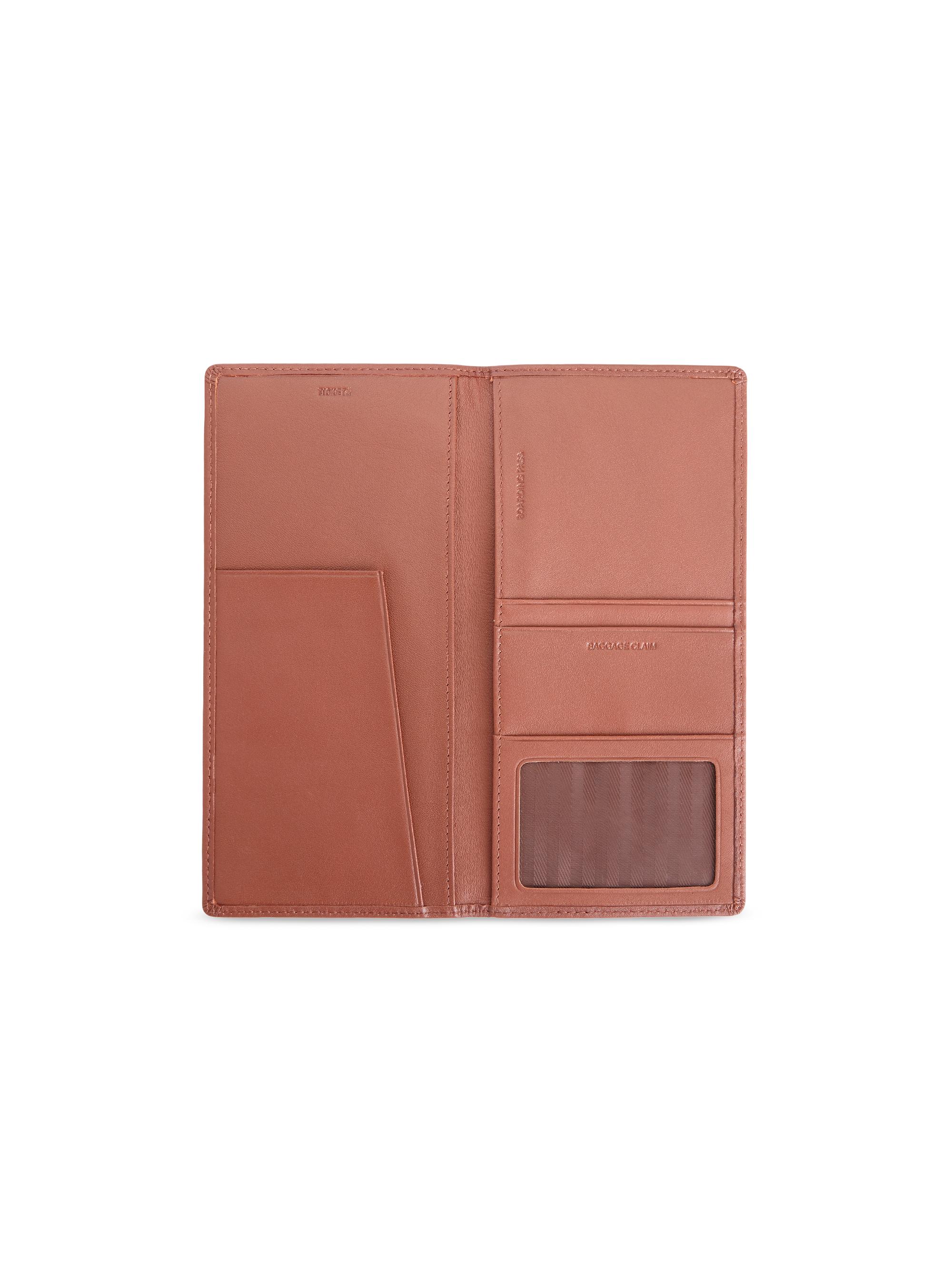 Royce New York Passport Travel Document Case - Black