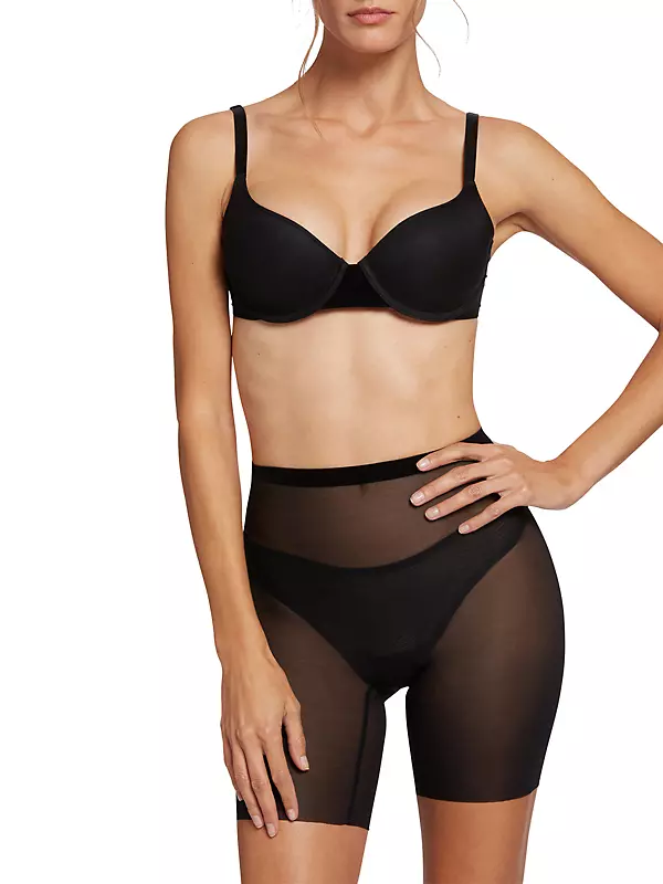Wolford + Tulle Control Shorts