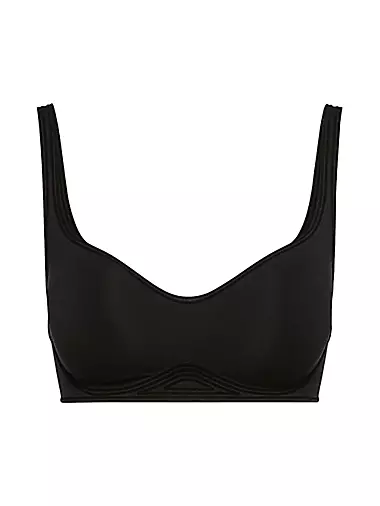 Wolford Lace Cup Black Bra 38404 Size 70C