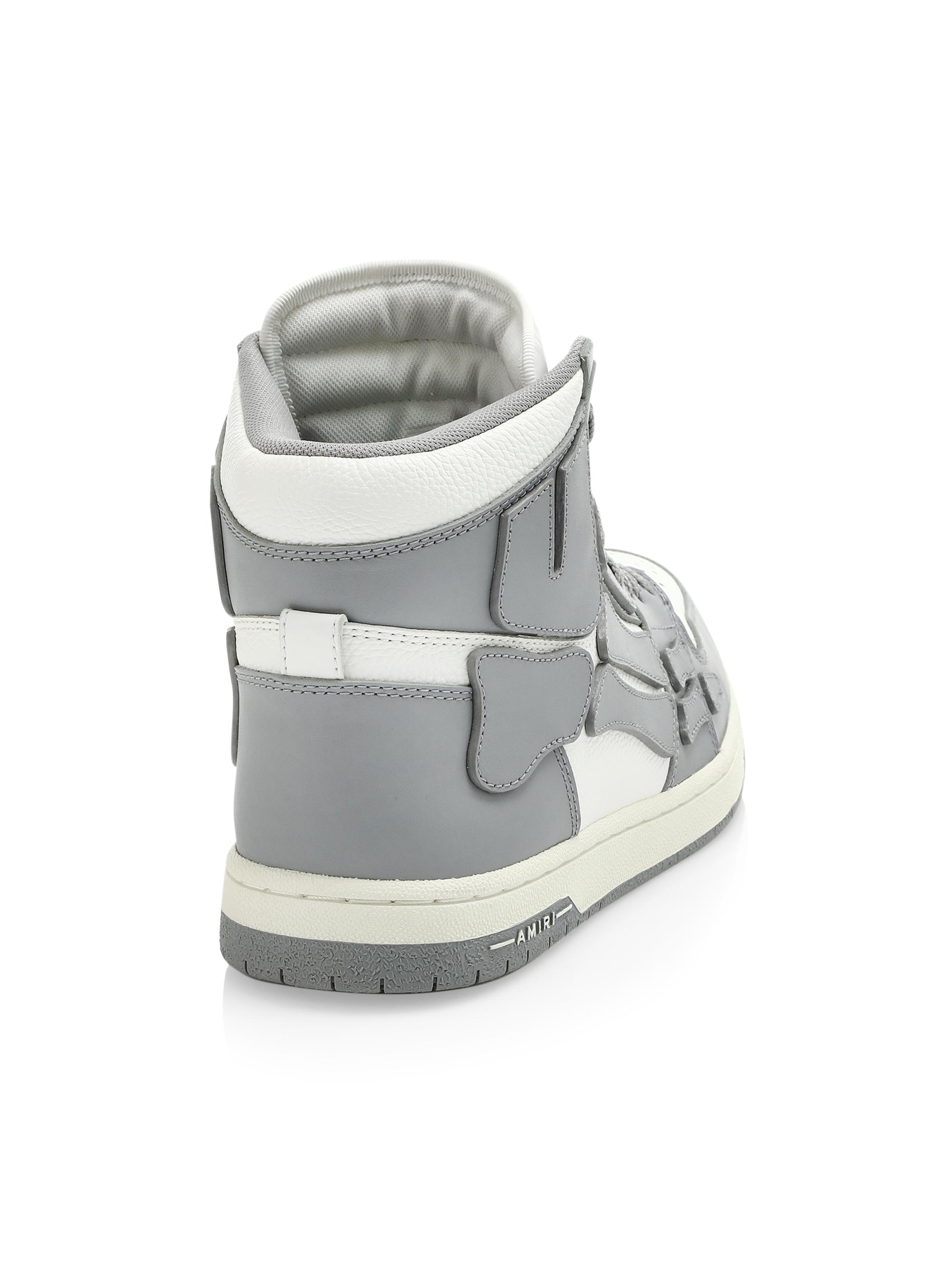 Amiri Skeleton High \'Slate Grey\' - Size 9 US Buy Amiri Skel Top High  main image 2
