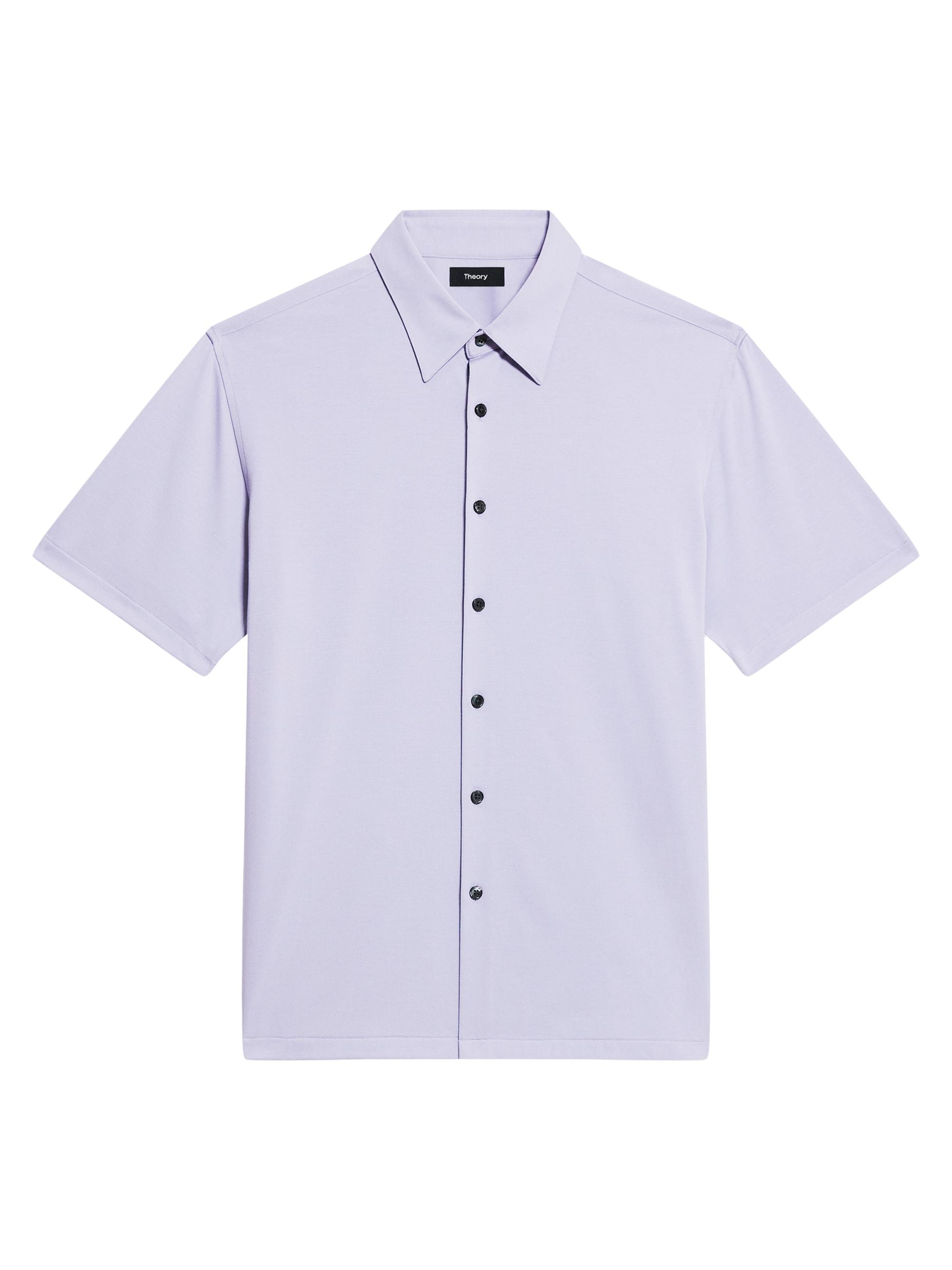 Theory Sylvain Structure Knit Shirt | Saks Fifth Avenue