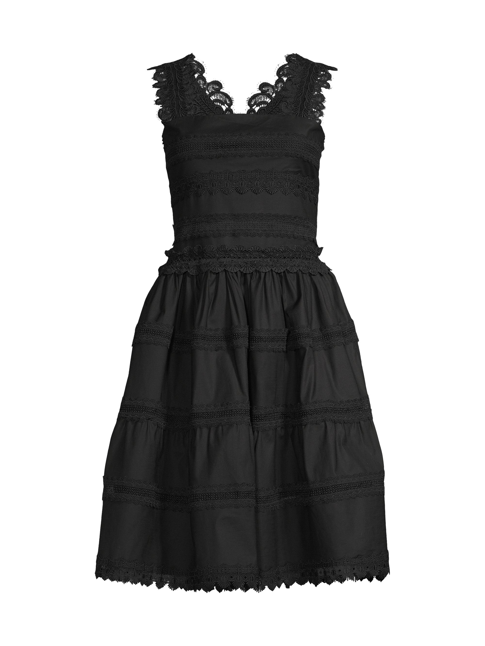 Waimari Women's Maya Cotton Minidress - Black