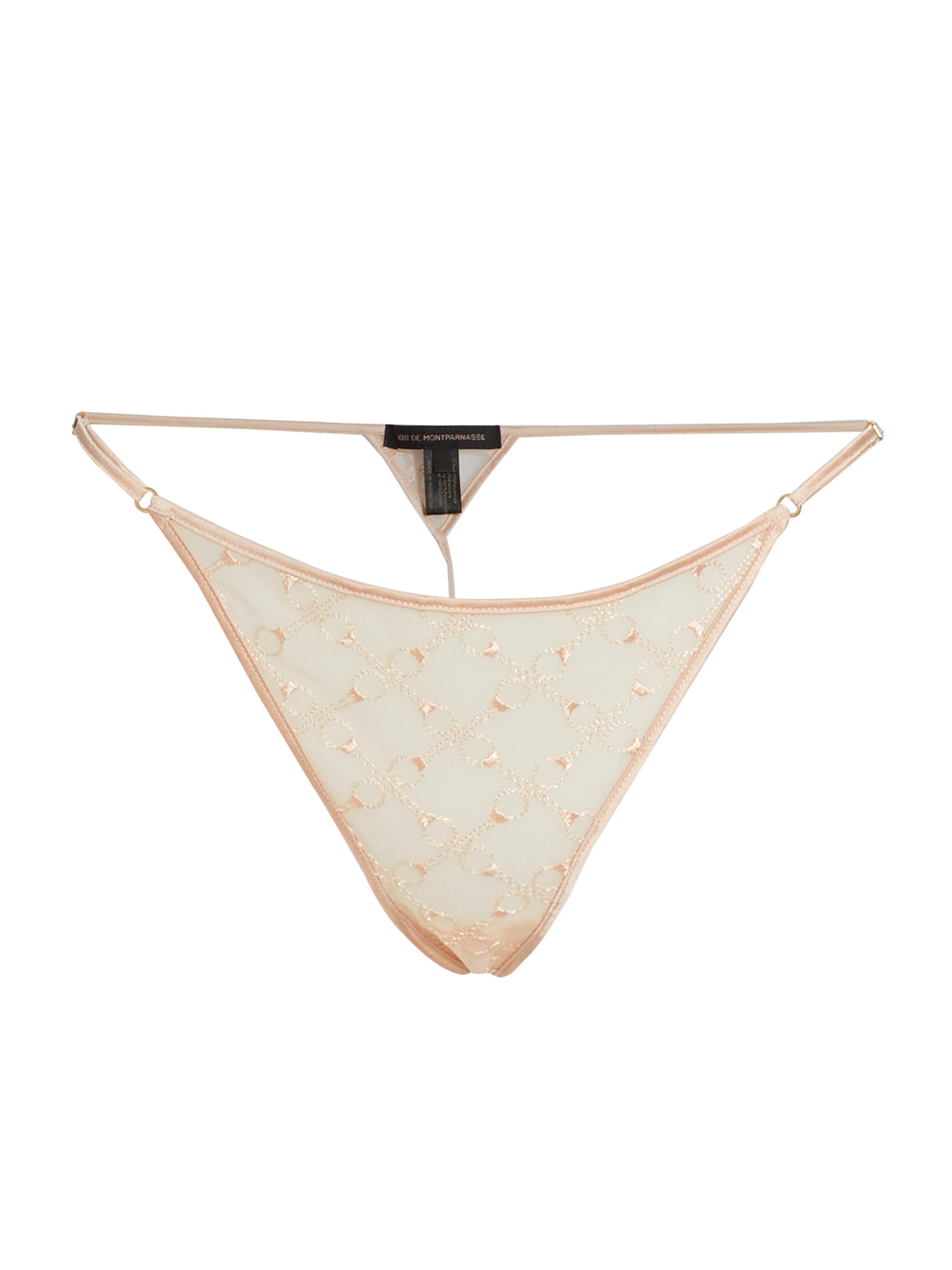 Kiki de Montparnasse Women's Handcuff Lace G-String - Blush