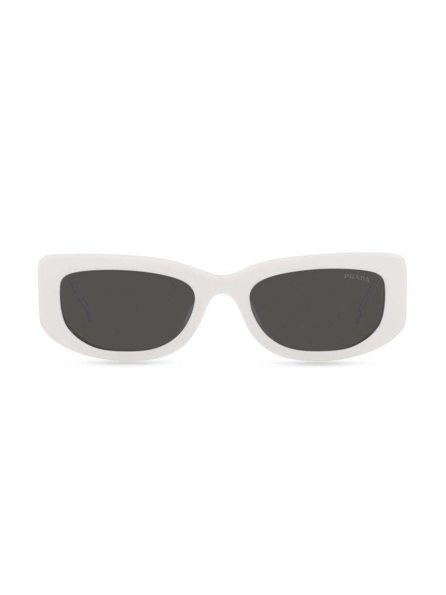 Prada 53MM Rectangle Sunglasses | Saks Fifth Avenue