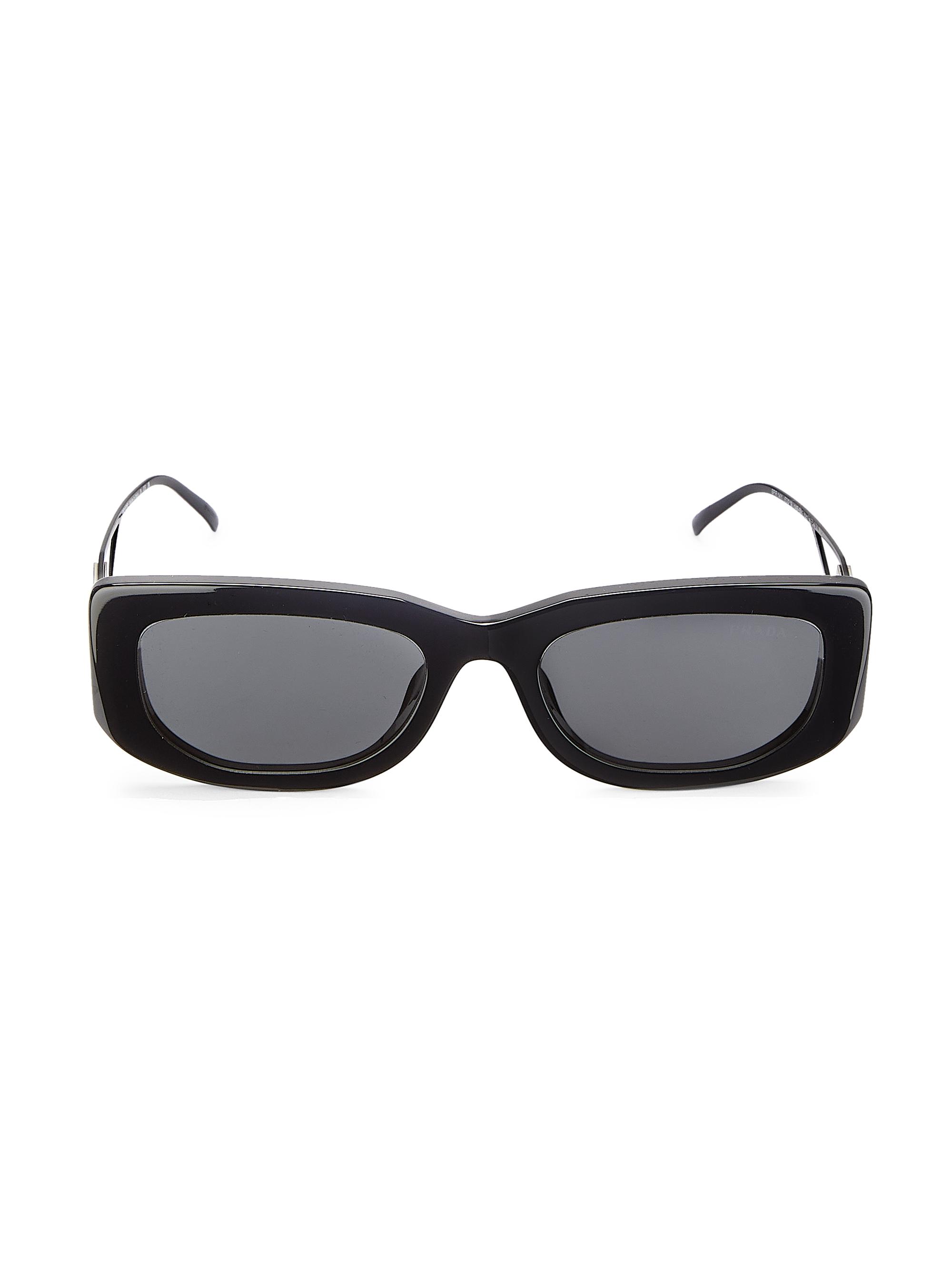 Saint Laurent Bold Corner Angle 51MM Oval Acetate Sunglasses