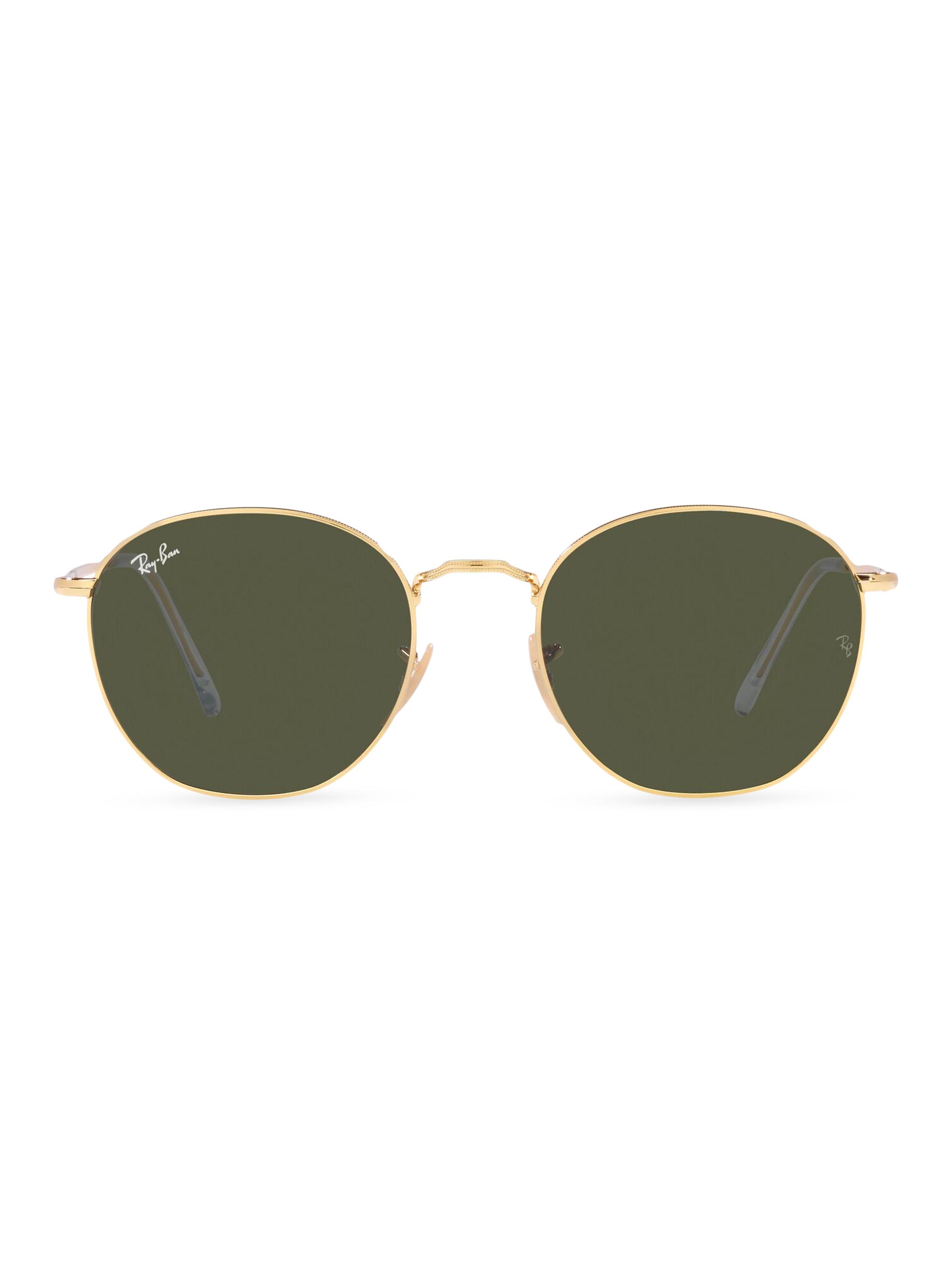 Ray-Ban Women's Round Metal Sunglasses - Gold