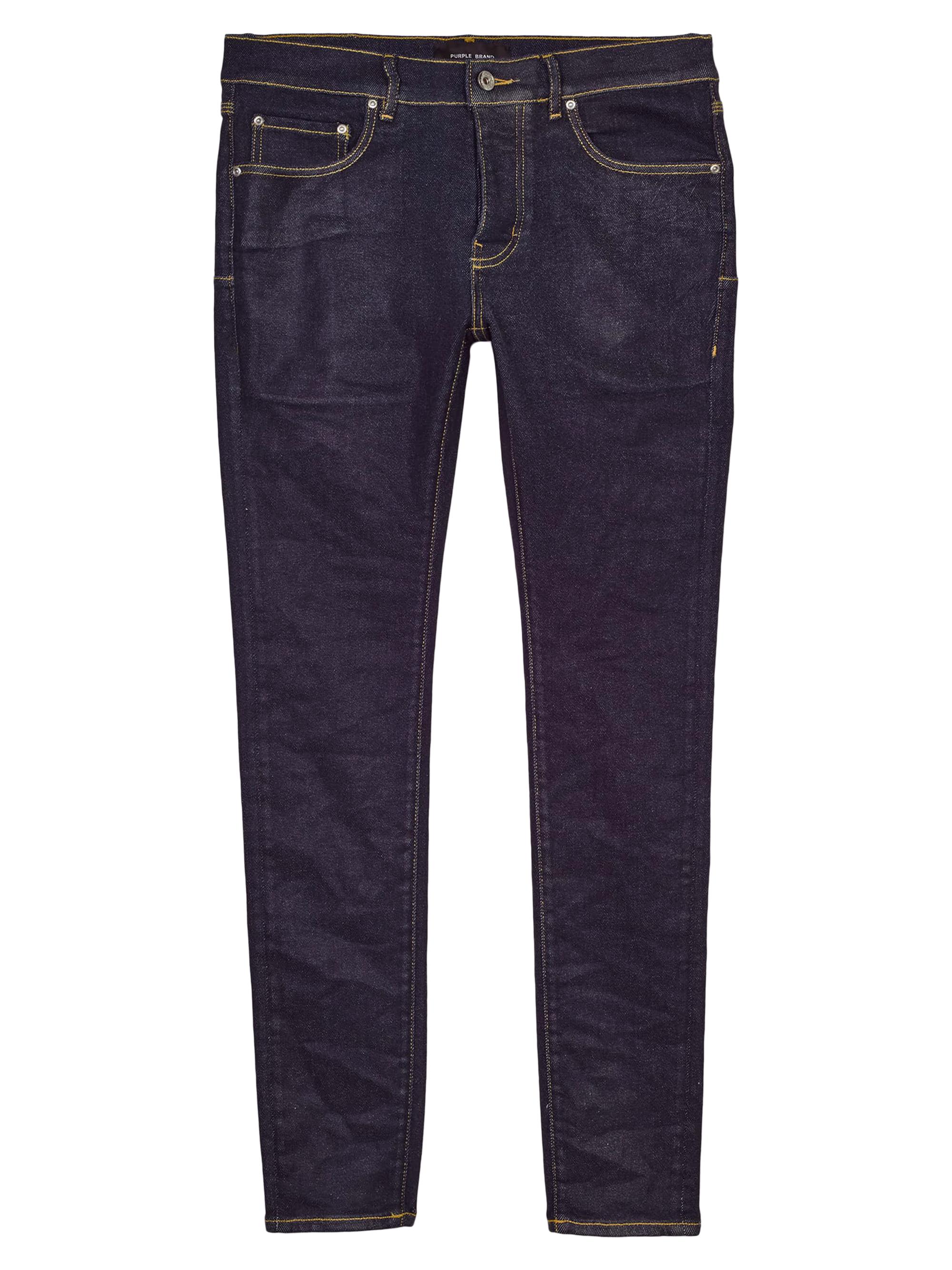 〓GOURMET JEANS〓 BACON BLOUSON /PURPLE SWJGLITTR Men Purple Sleeveless Jean Outerwear Lapel Button