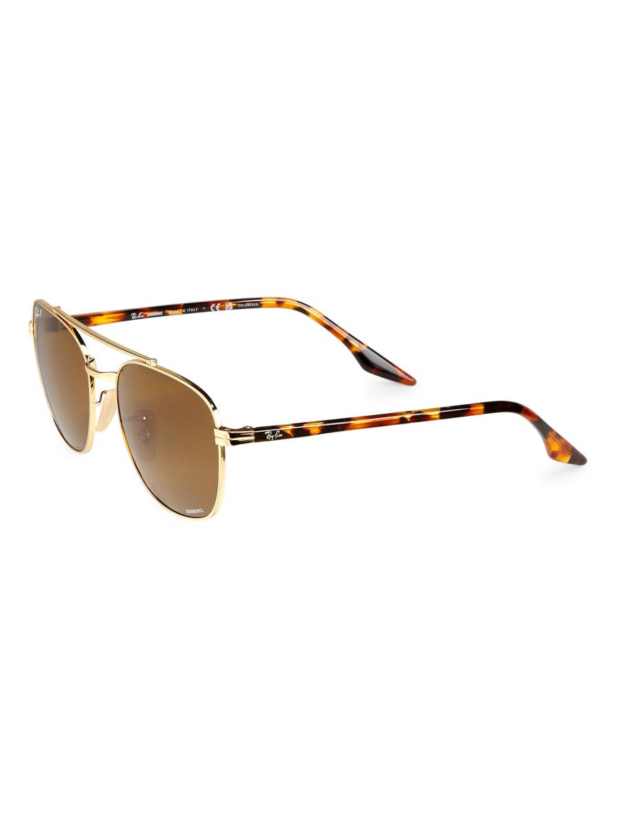小物 Ray-Ban Ray-Ban RB3688 48MM Square Sunglasses | Saks Fifth Avenue