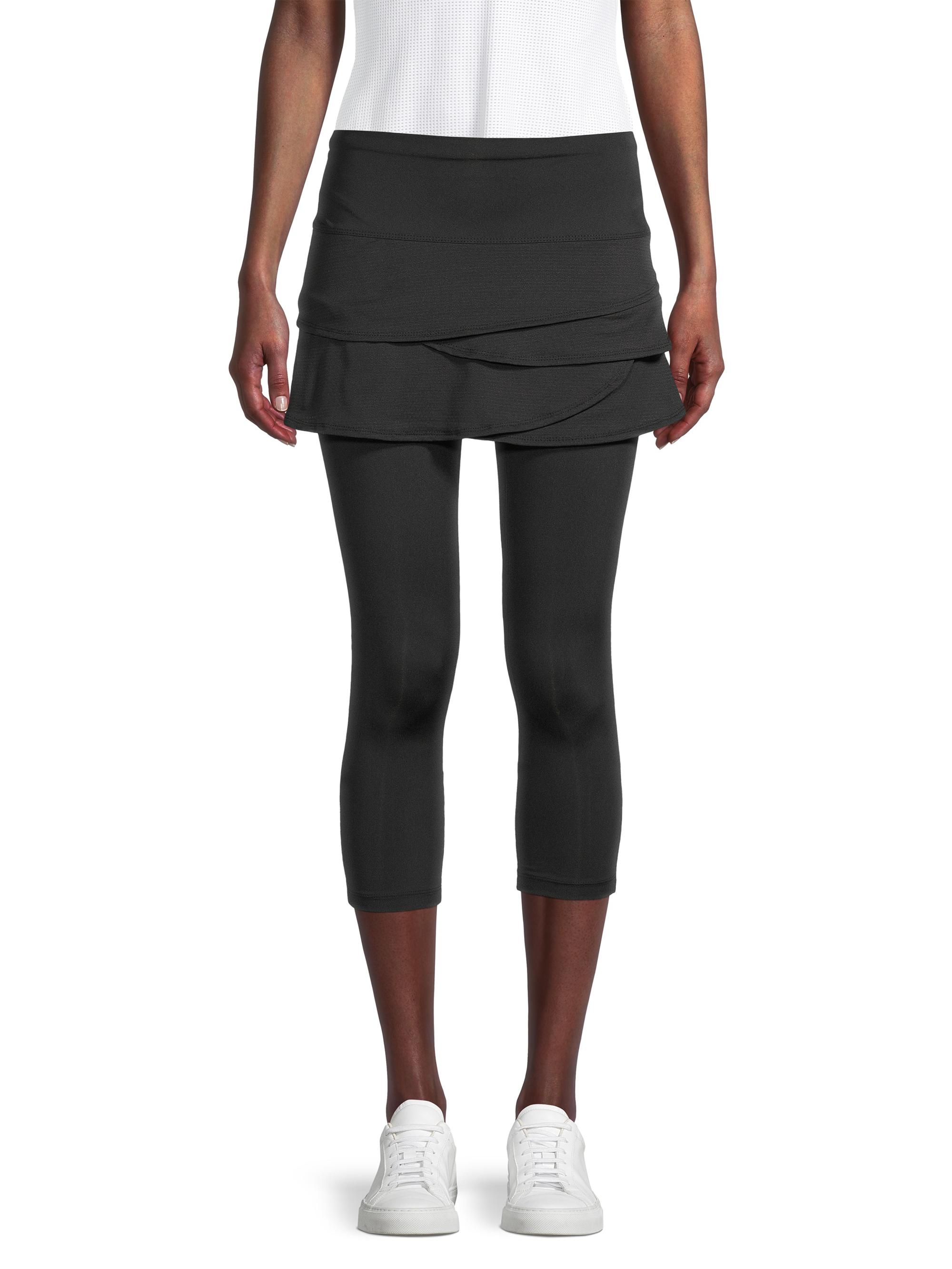 Scalloped 2-Piece Capri Legging Set