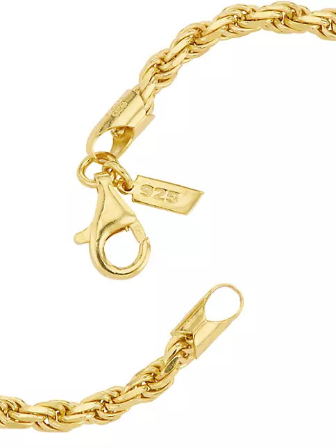 Loren 5 Pcs 2.5 cm Split Key Ring with Chain, Gold