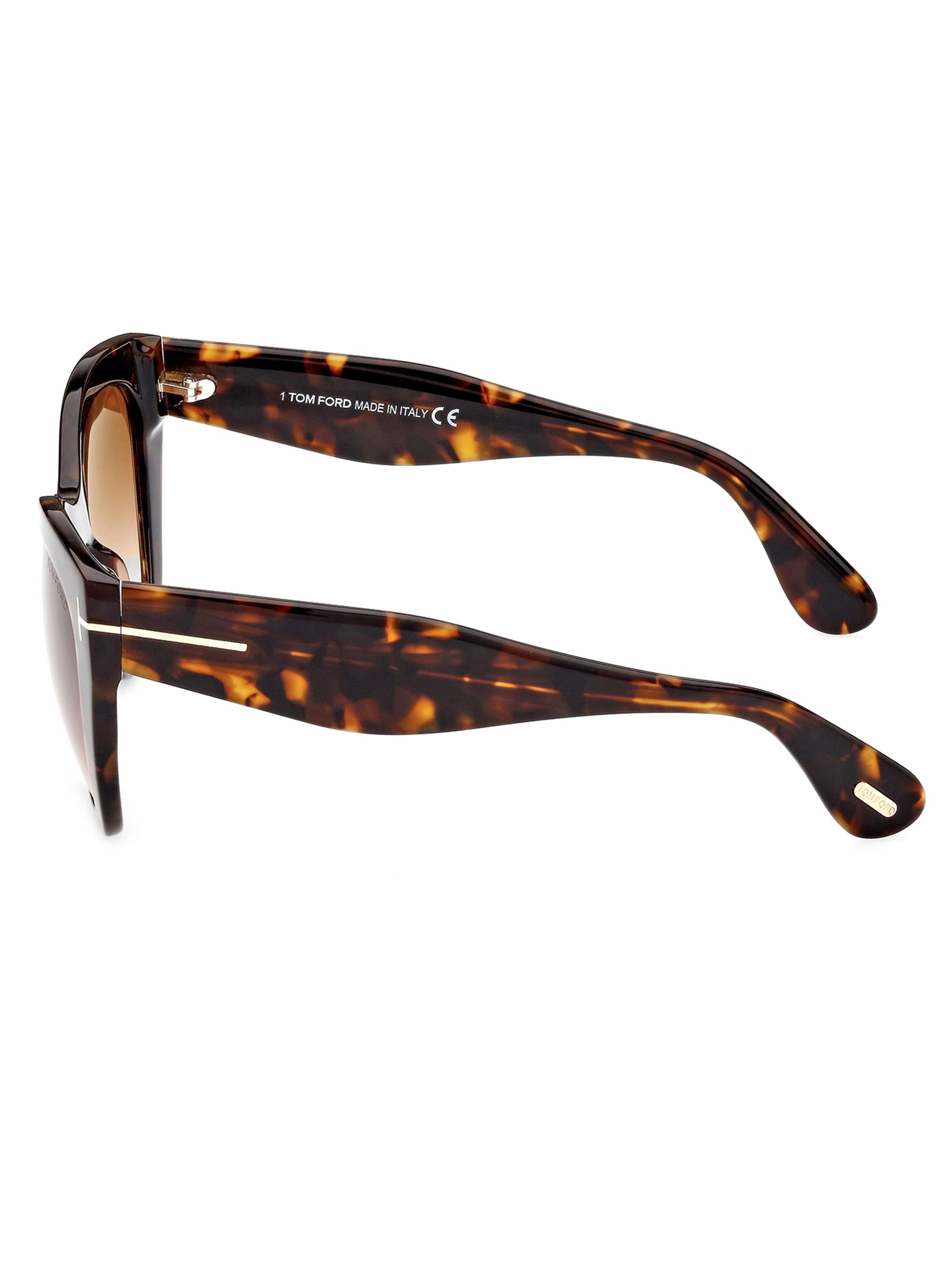 TOM FORD Cara 56MM Square Sunglasses | Saks Fifth Avenue