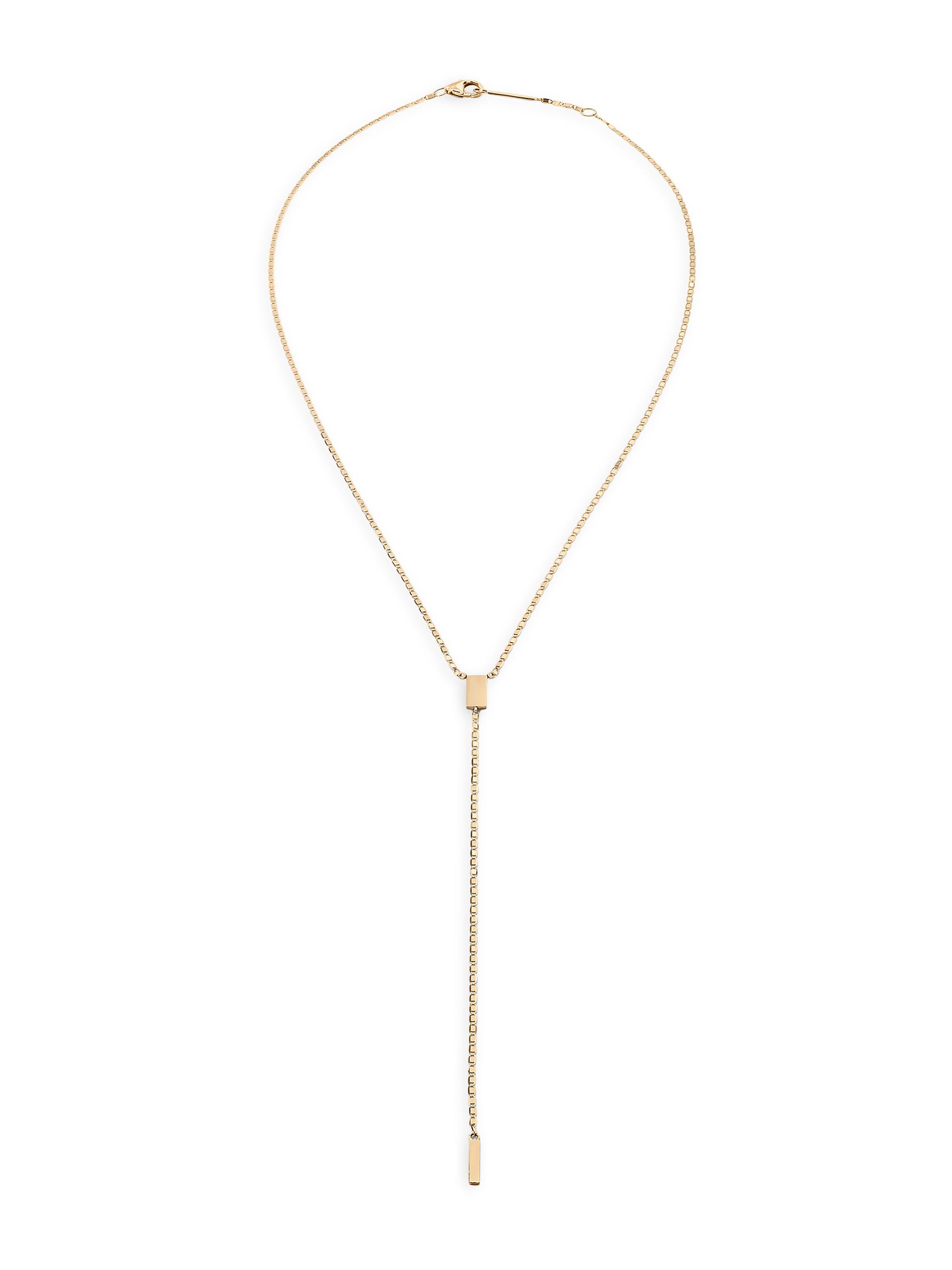 Lana Women's Malibu 14K Yellow Gold Lariat Necklace