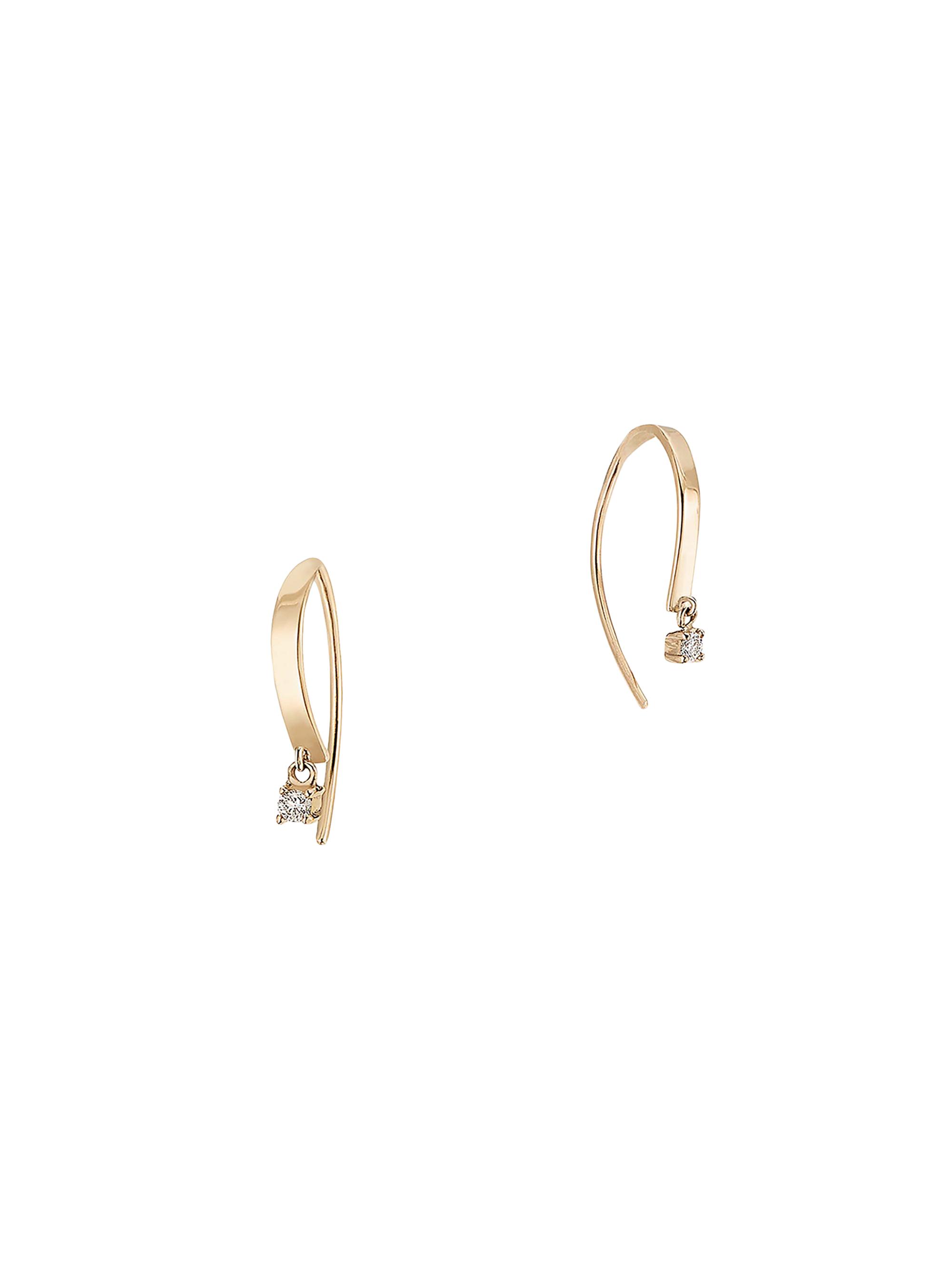 Lana Women's 14K Yellow Gold & Diamond Drop Earrings