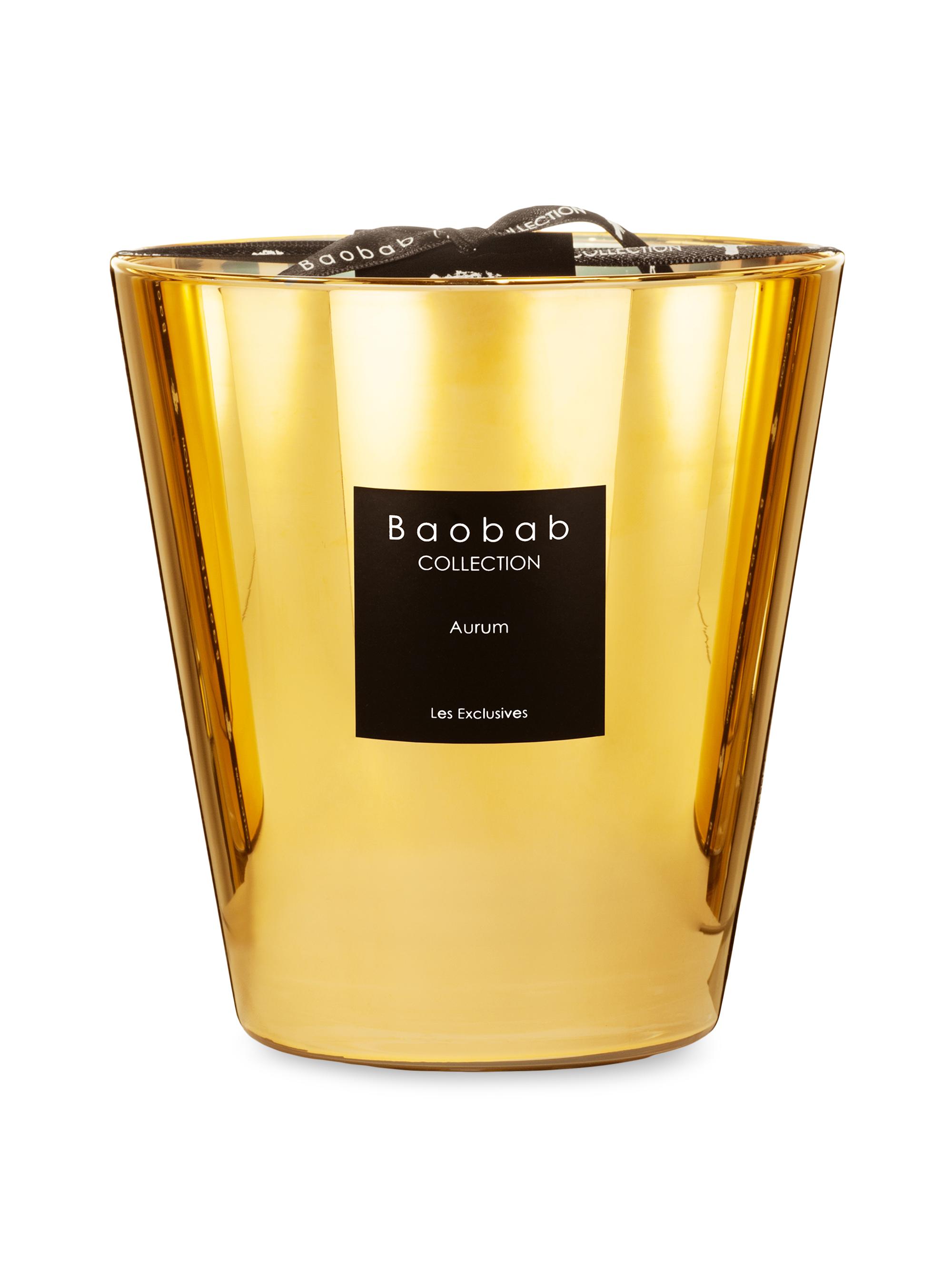 Baobab Collection Les Exclusives Aurum Candle - Gold