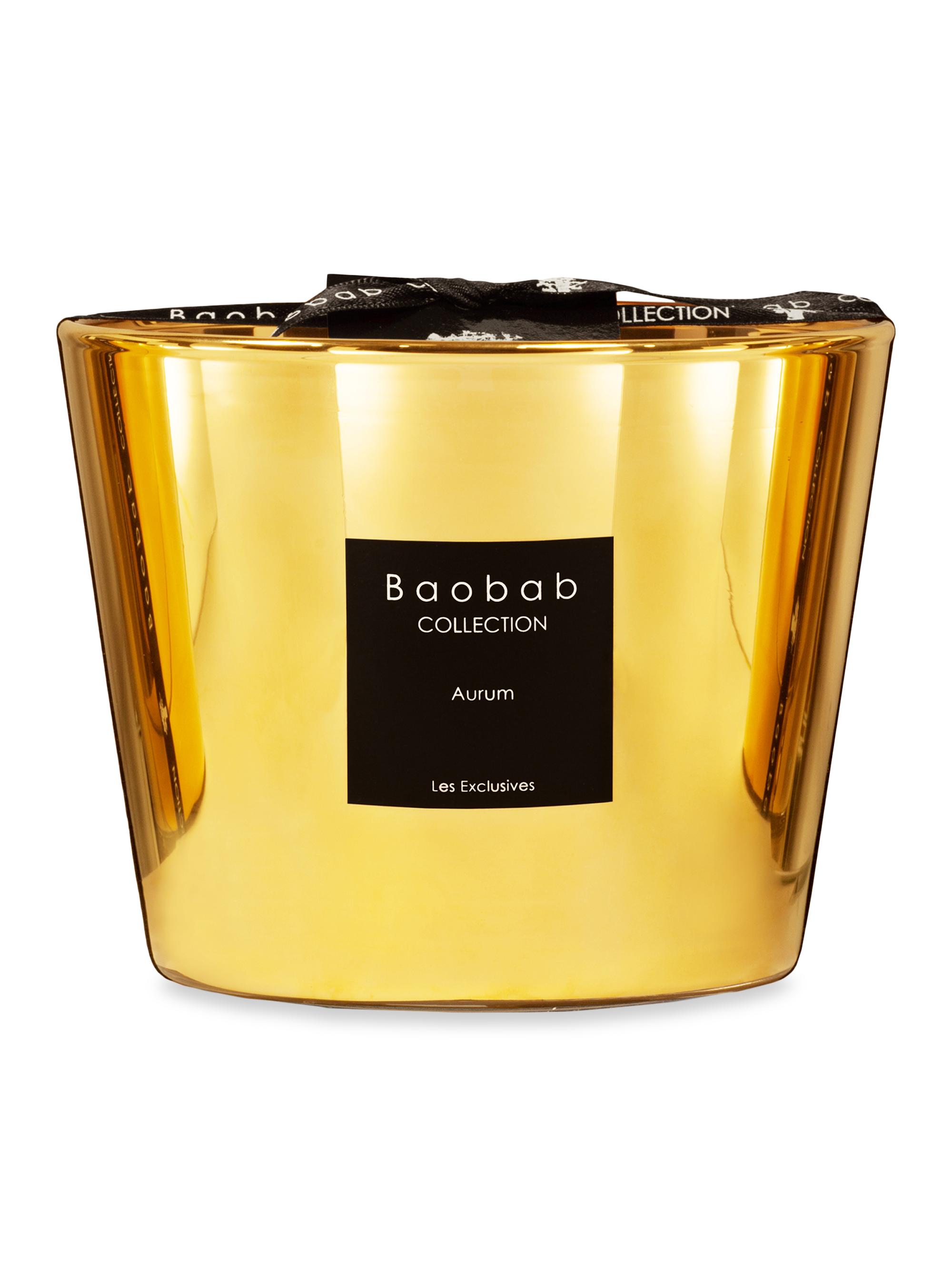 Baobab Collection Les Exclusives Aurum Candle - Gold