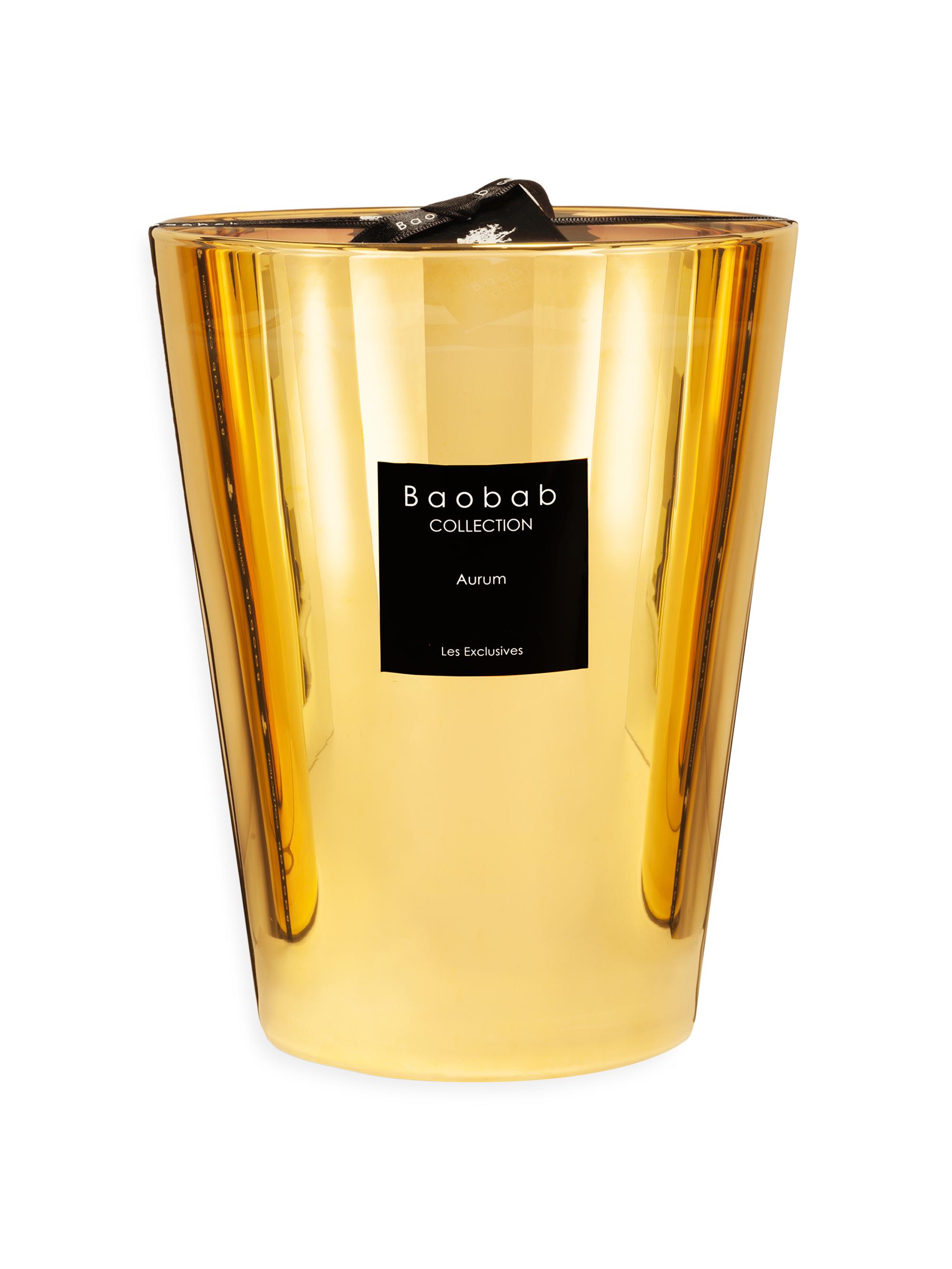 Baobab Collection Les Exclusives Aurum Candle - Gold