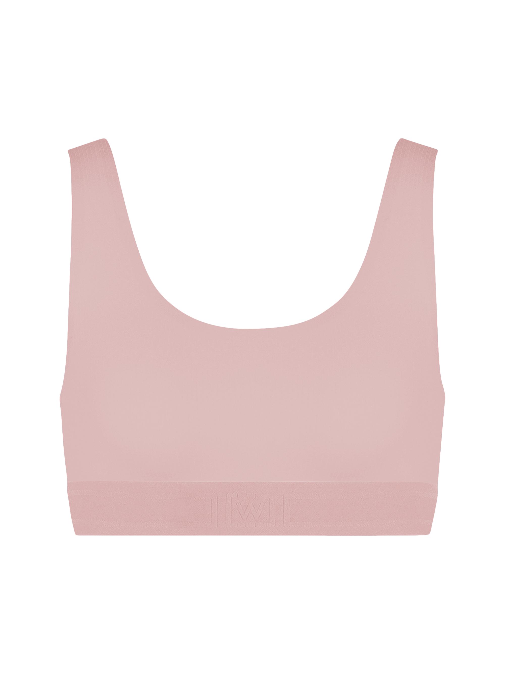 Wolford Women's Beauty Cotton Scoop Neck Bralette - Powder Pink