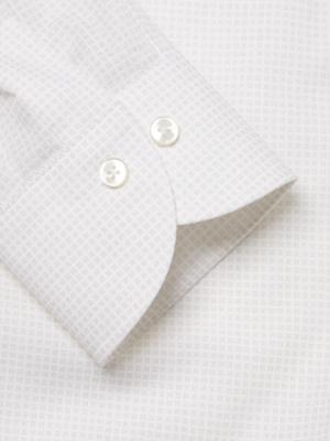 saks dress shirts Saks Fifth Avenue Dress Shirt Mens 16 White/Gray Striped Cotton Collar  Button Up