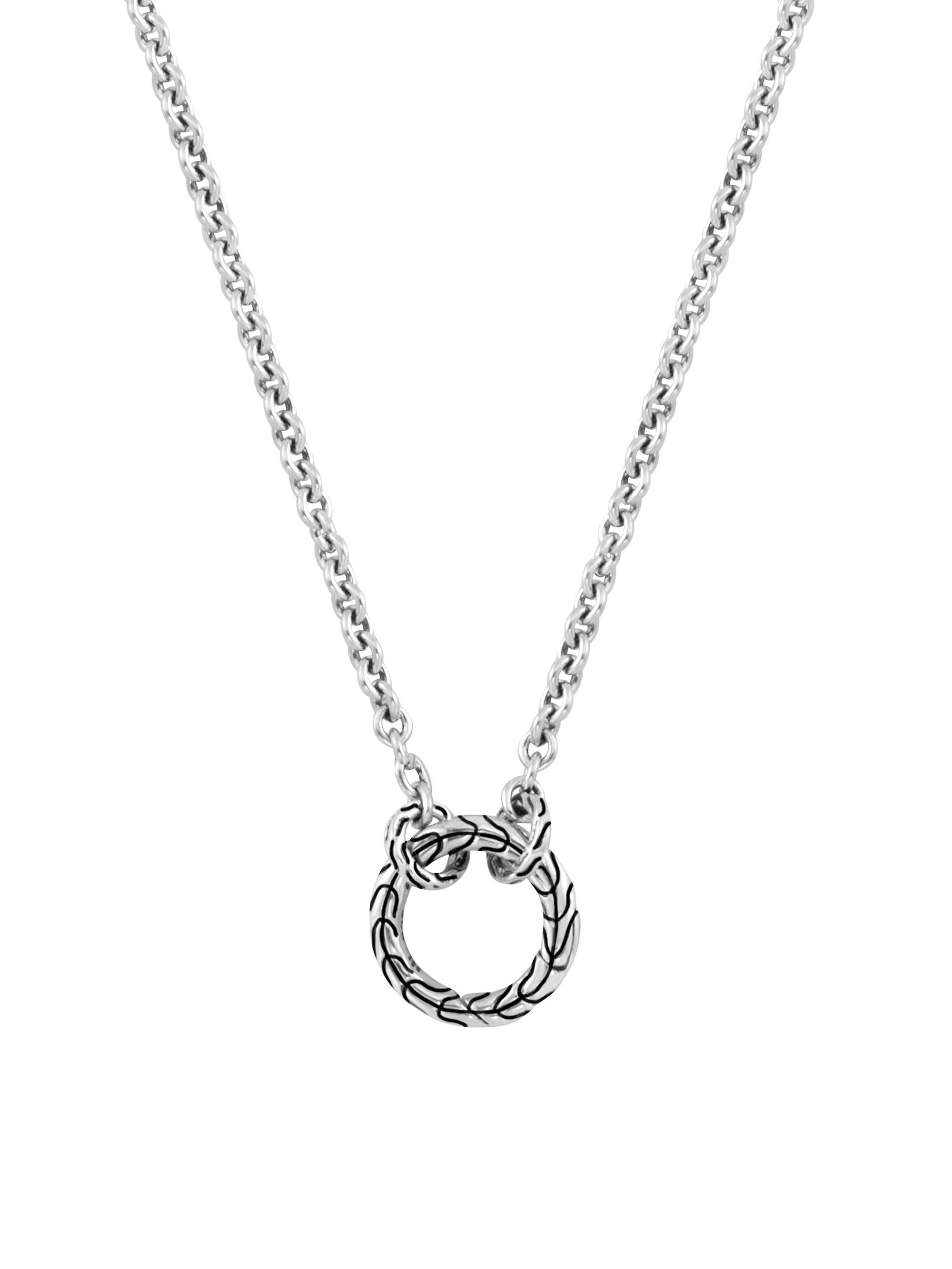 John Hardy Women's Classic Chain Sterling Silver Amulet Necklace - Silver