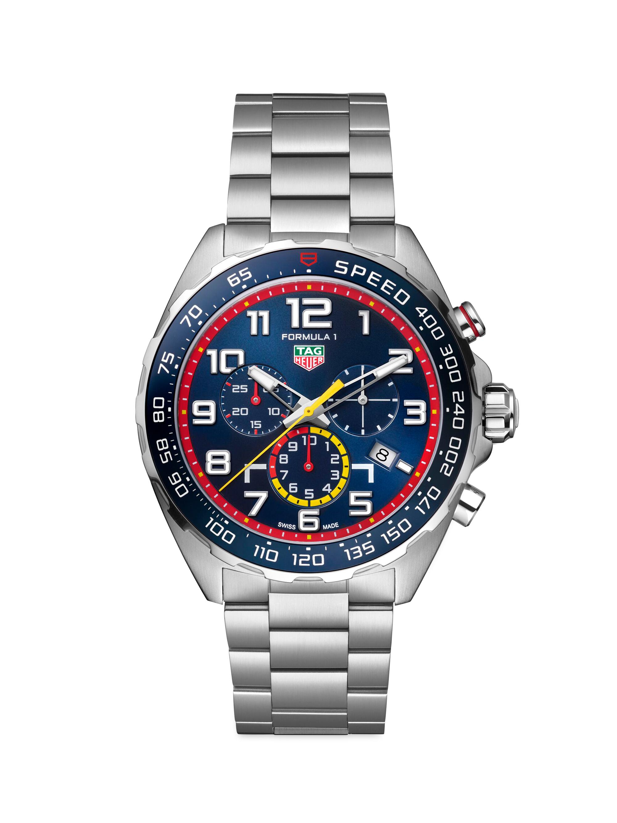 TAG Heuer Men's Tag Heuer Formula One X Red Bull Racing Stainless Steel Chronograph Watch