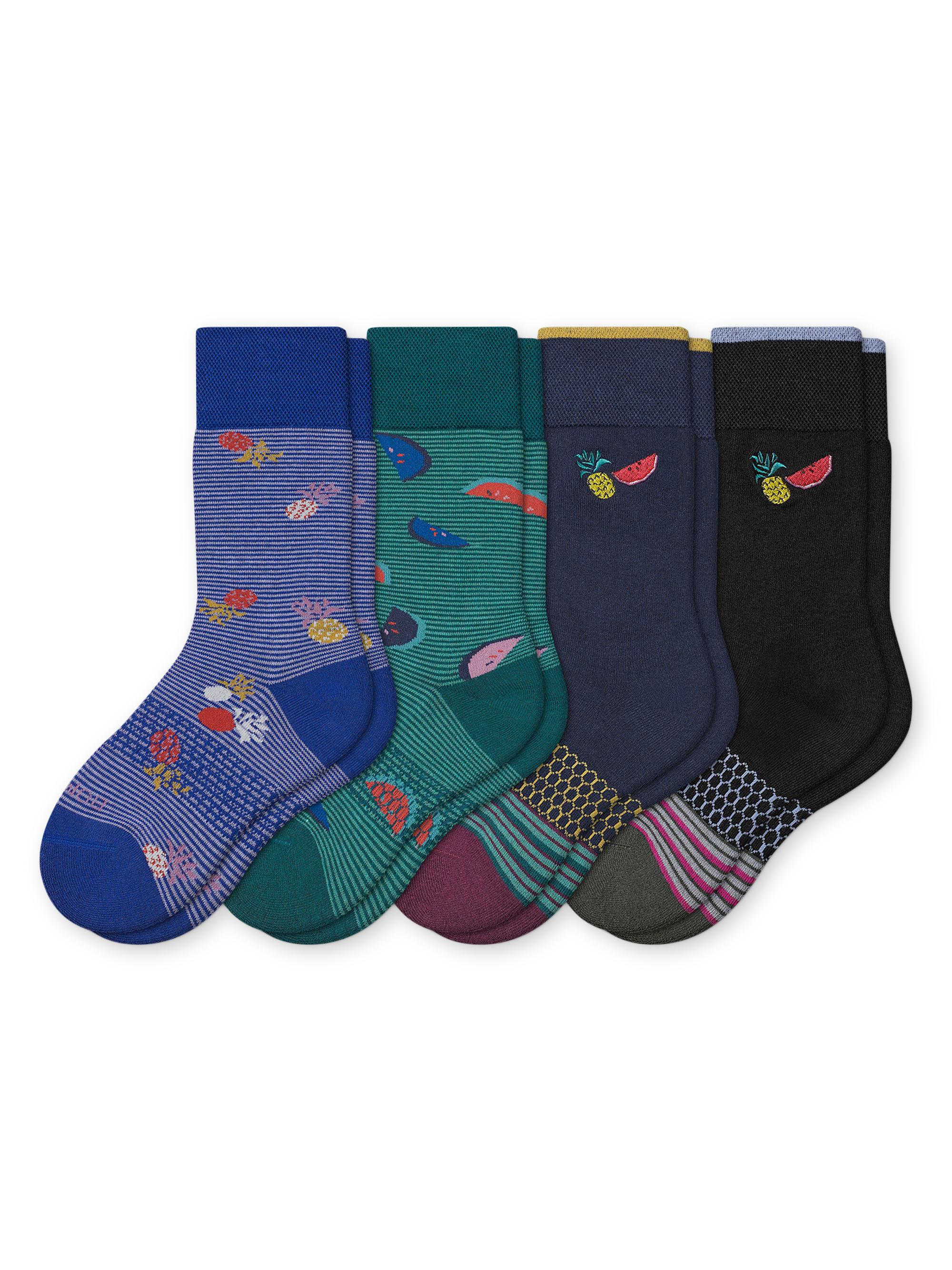 bombas dress socks HATCH Collection The Down Time Duo Cooling Cream in Cloud Pink main image 0