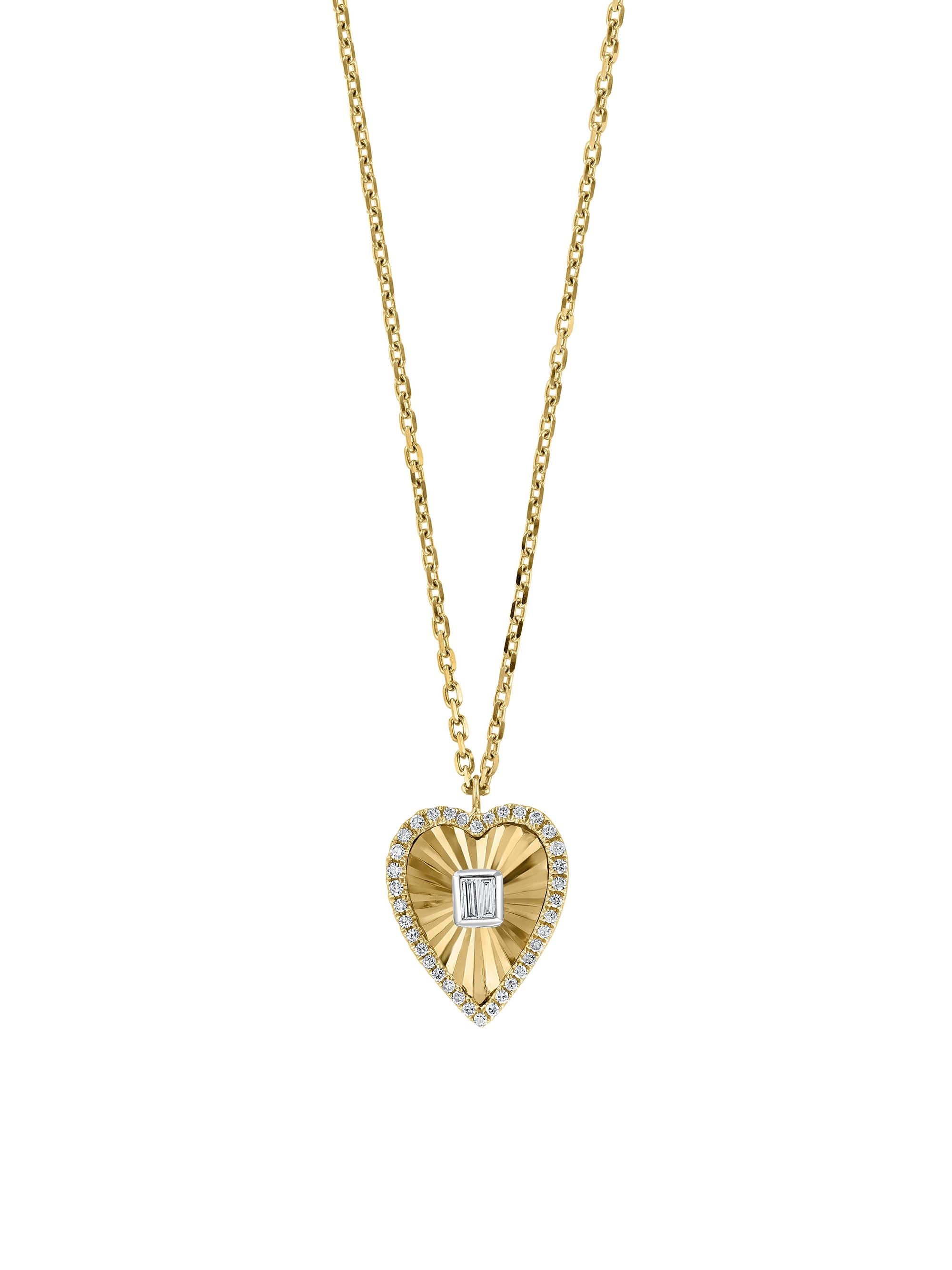 Saks Fifth Avenue Collection Women's 14K Yellow Gold & 0.21 TCW Diamond Necklace - Yellow Gold