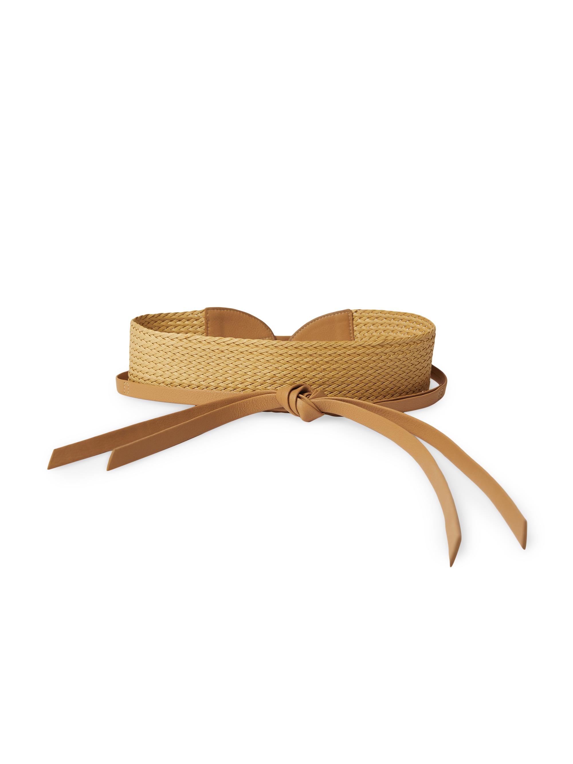 B-Low The Belt Women's Leilani Woven Leather Belt - Vacchetta